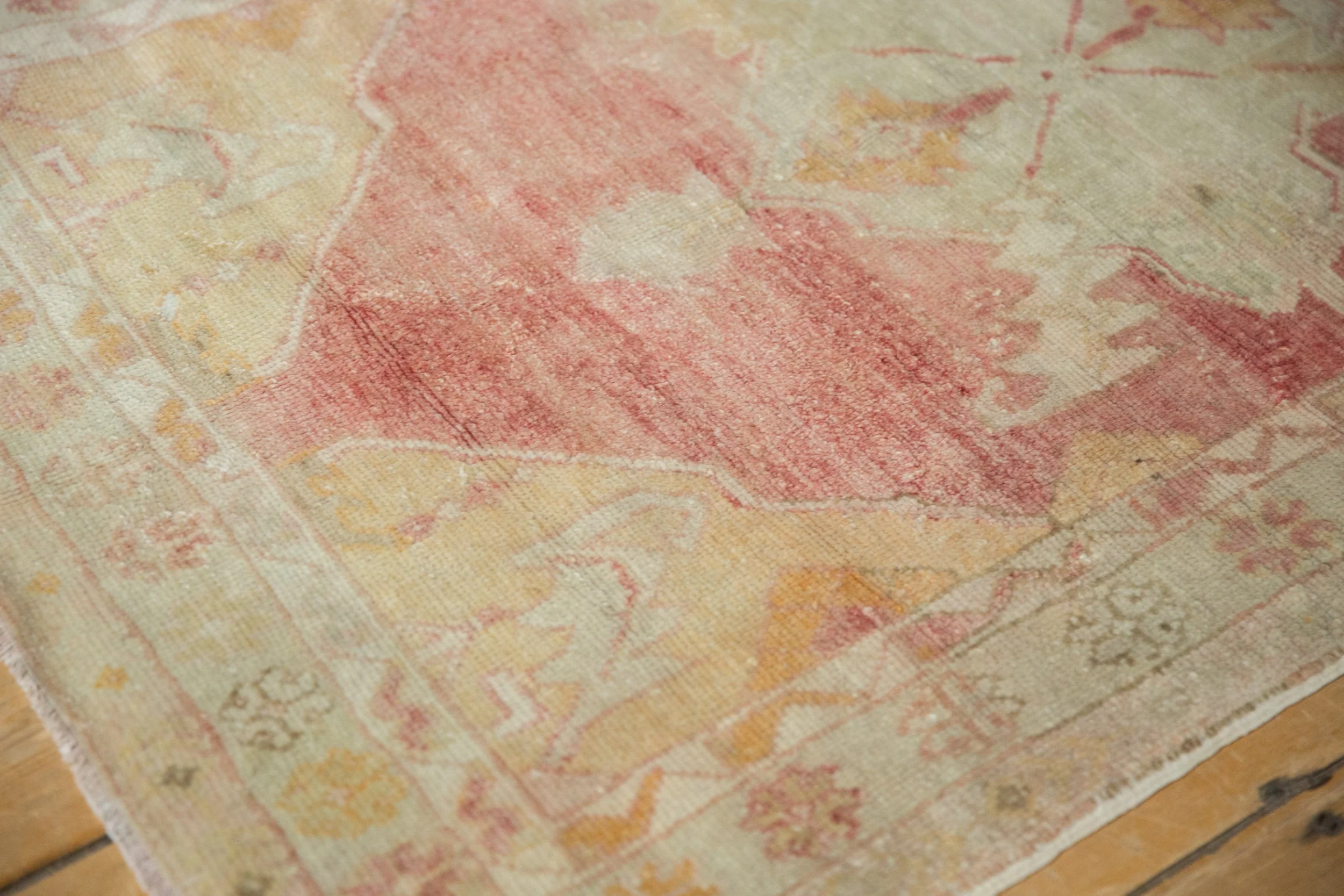 3x4.5 Vintage Distressed Oushak Rug - Image 5