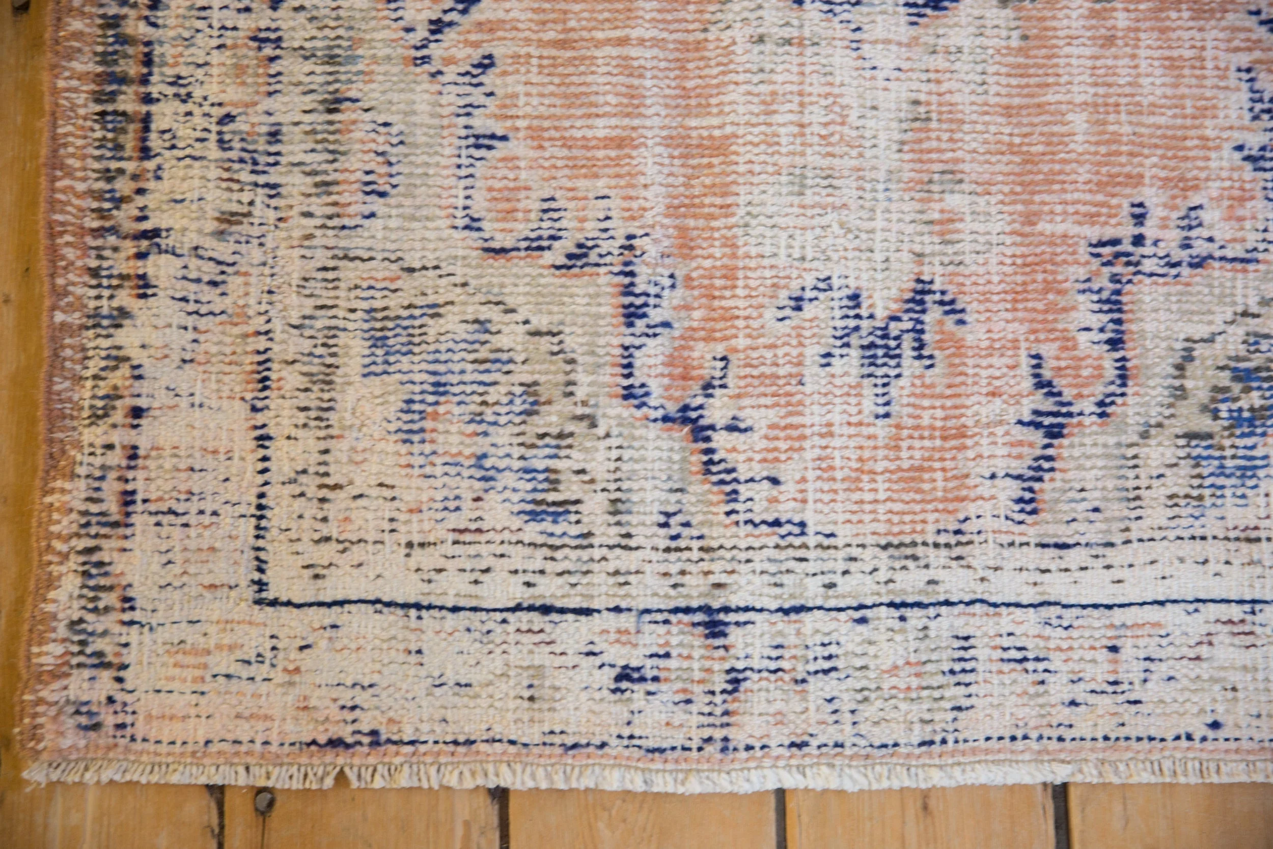 3x4.5 Vintage Distressed Oushak Rug - Image 3