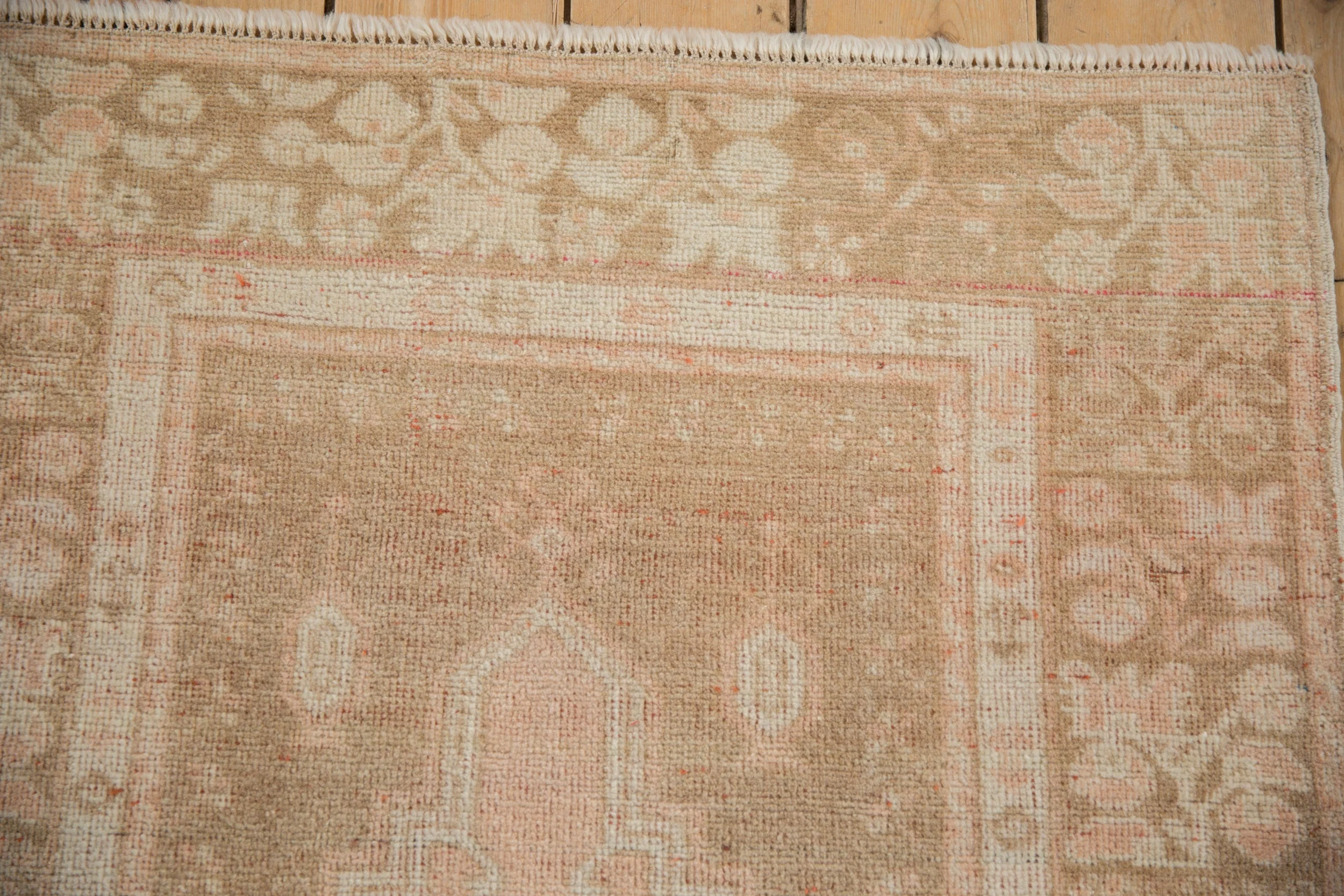 3x4.5 Vintage Distressed Oushak Rug - Image 3