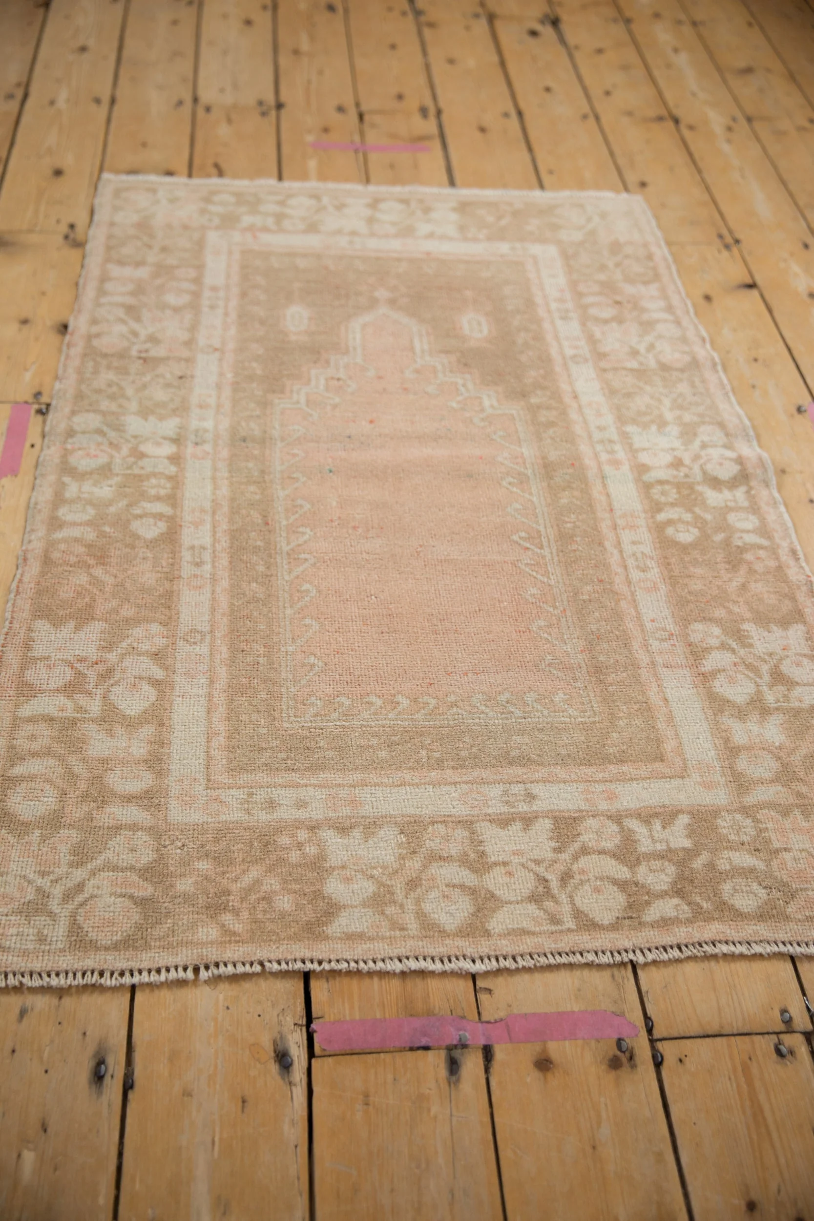 3x4.5 Vintage Distressed Oushak Rug - Image 5