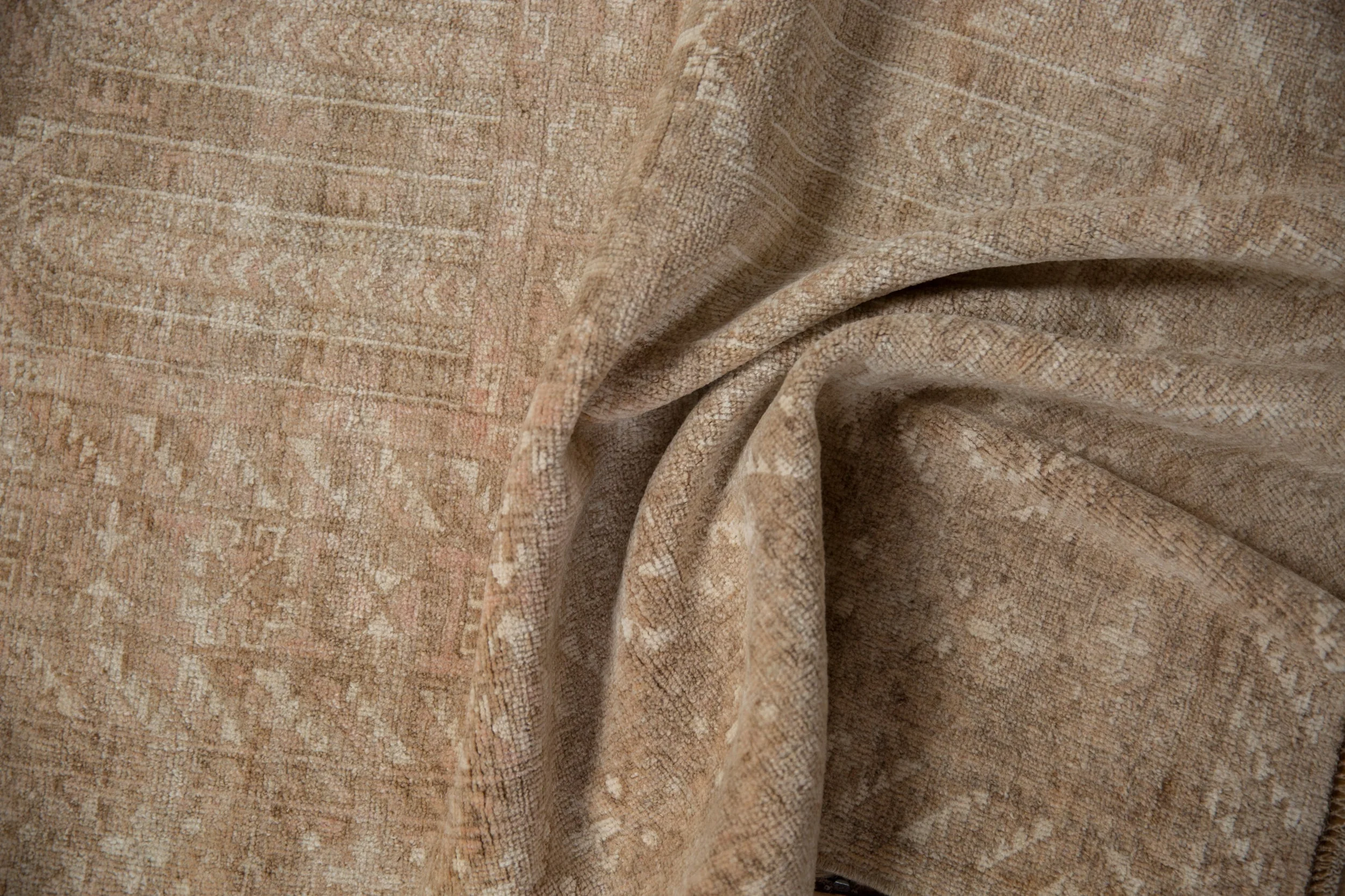 3x4.5 Vintage Distressed Turkmen Rug - Image 7