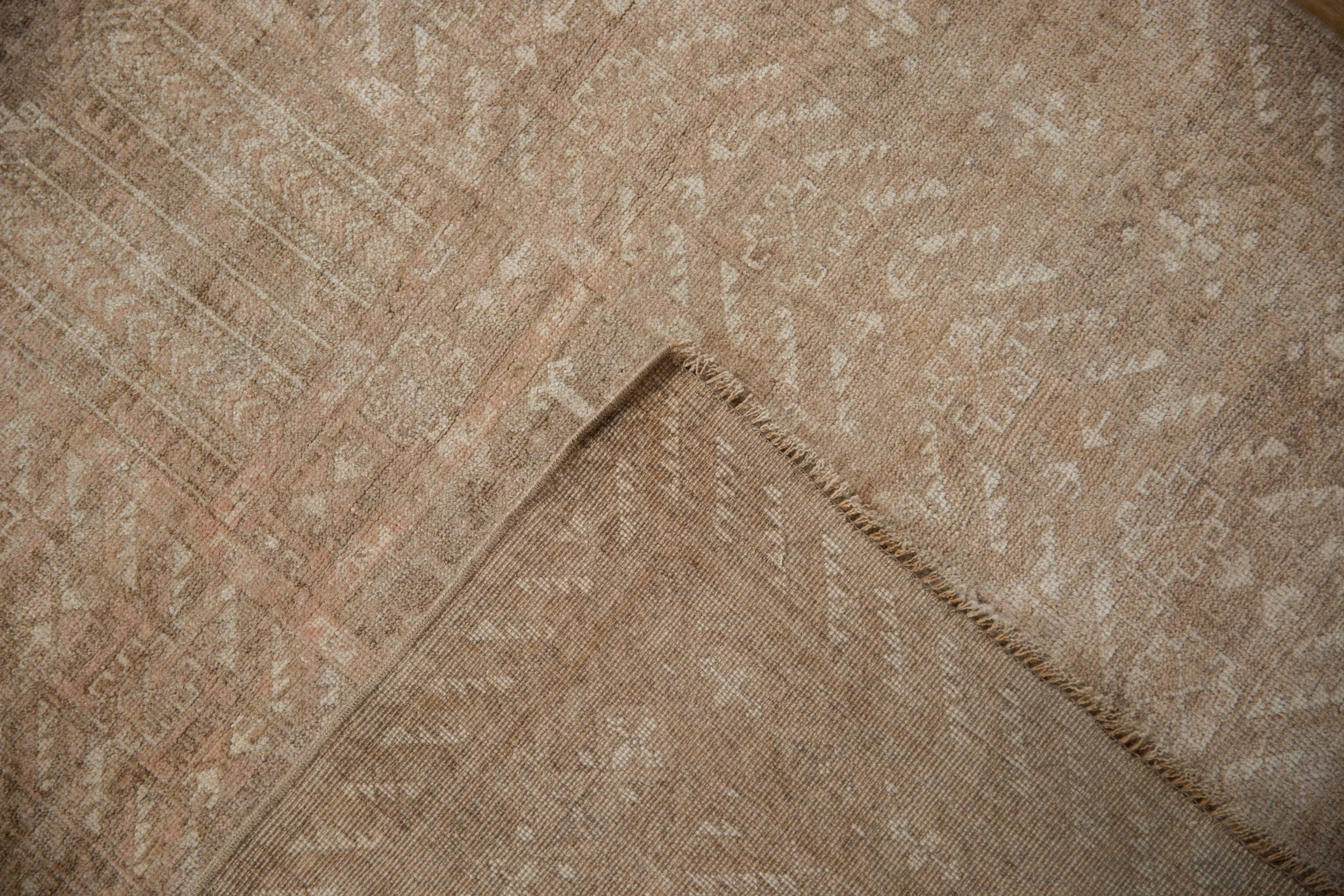 3x4.5 Vintage Distressed Turkmen Rug - Image 8