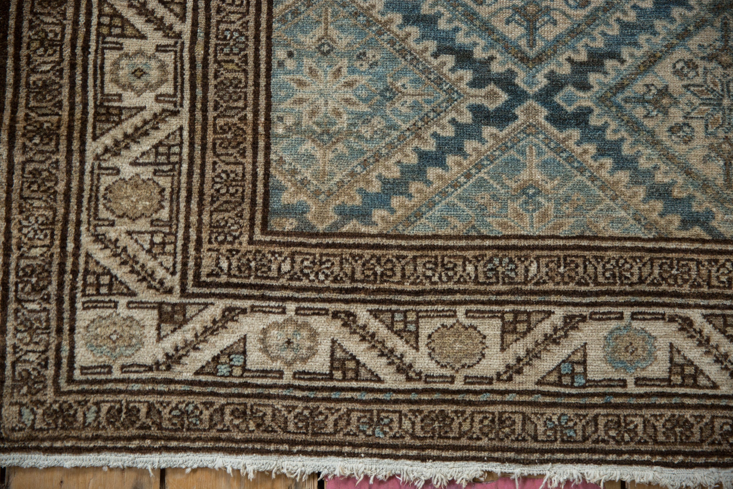 3x4.5 Vintage Fine Distressed Malayer Rug - Image 3