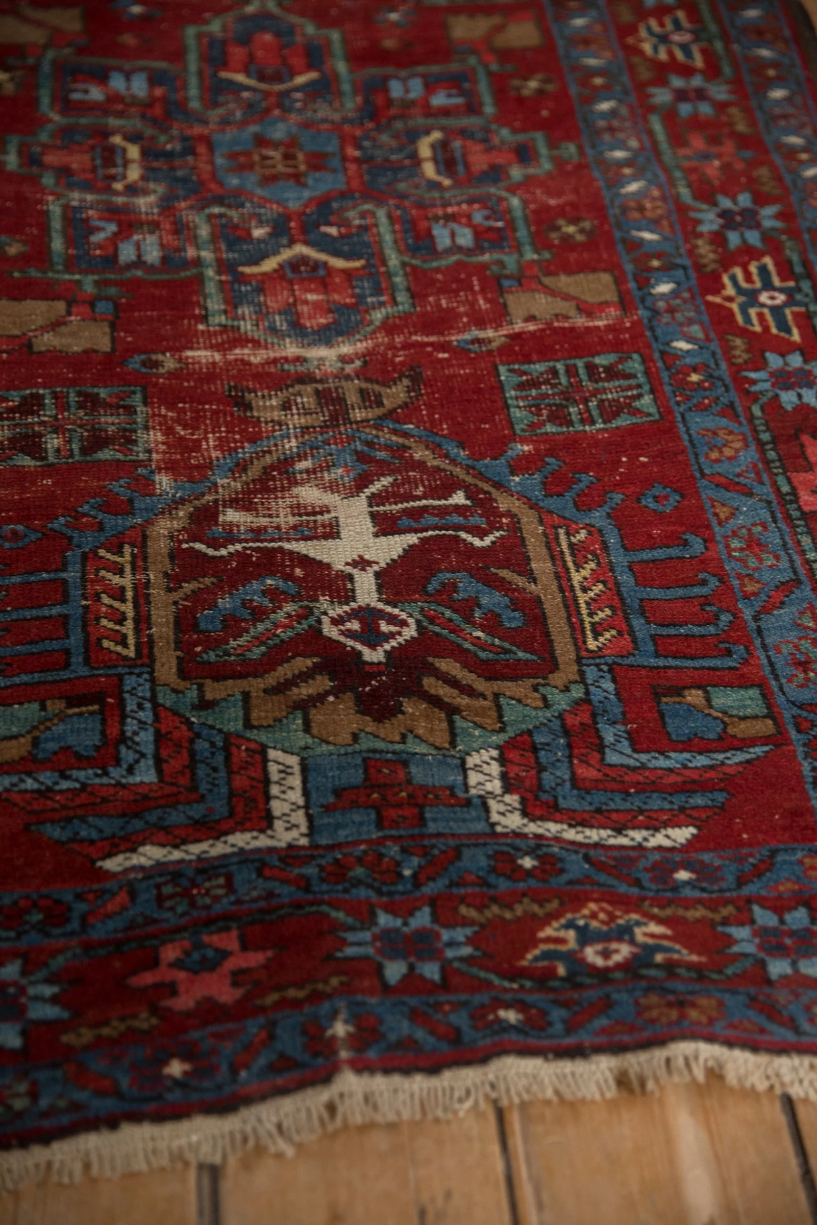 3x4.5 Vintage Fine Karaja Rug - Image 4