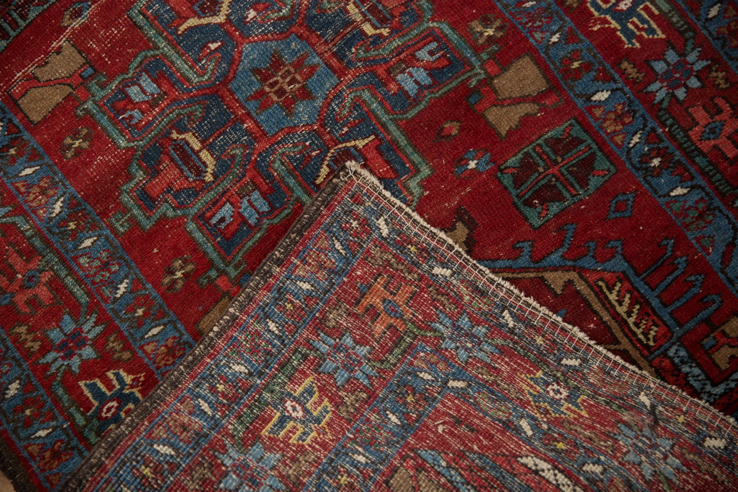 3x4.5 Vintage Fine Karaja Rug - Image 8