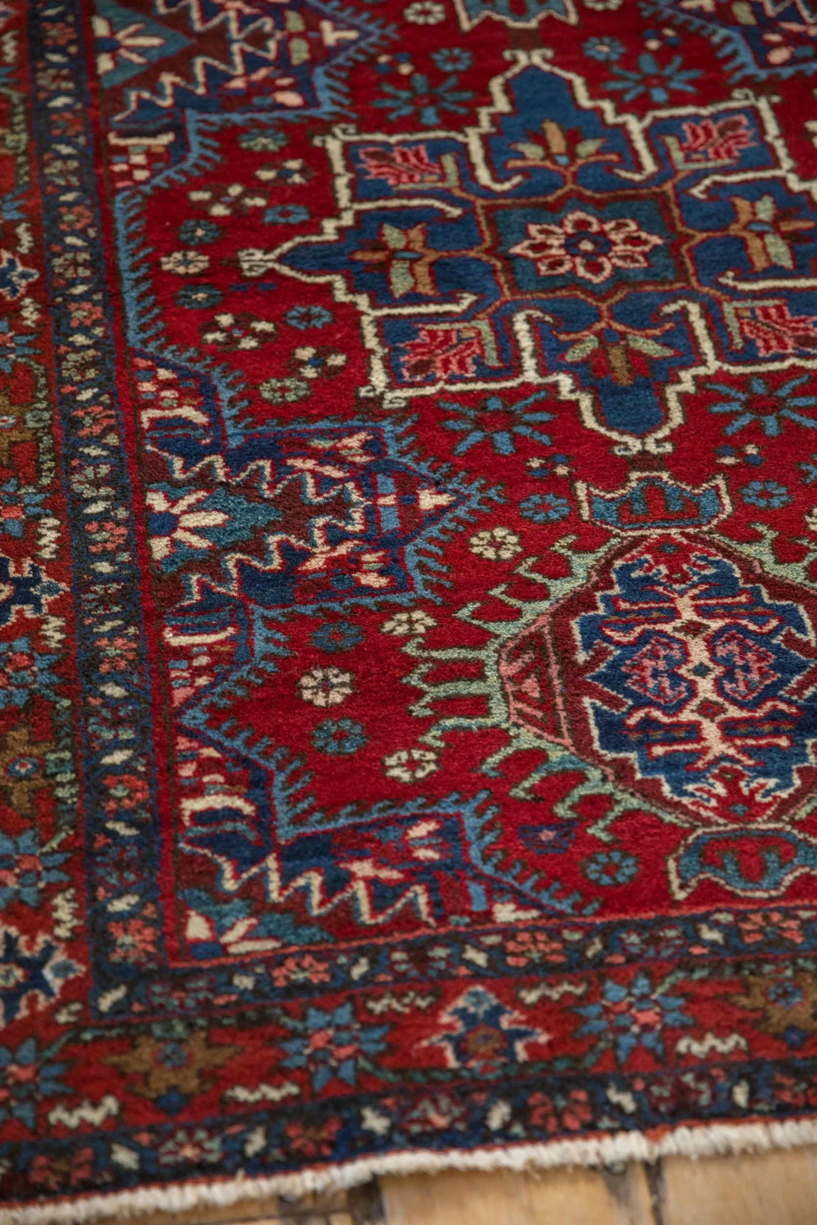 3x4.5 Vintage Fine Karaja Rug - Image 10