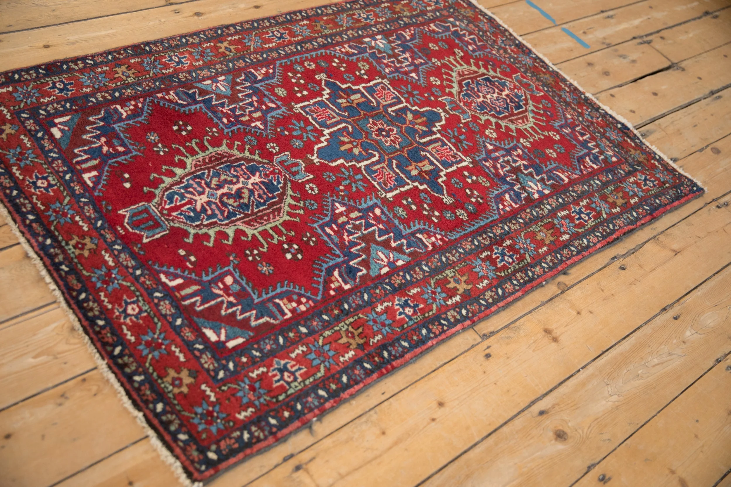 3x4.5 Vintage Fine Karaja Rug - Image 6