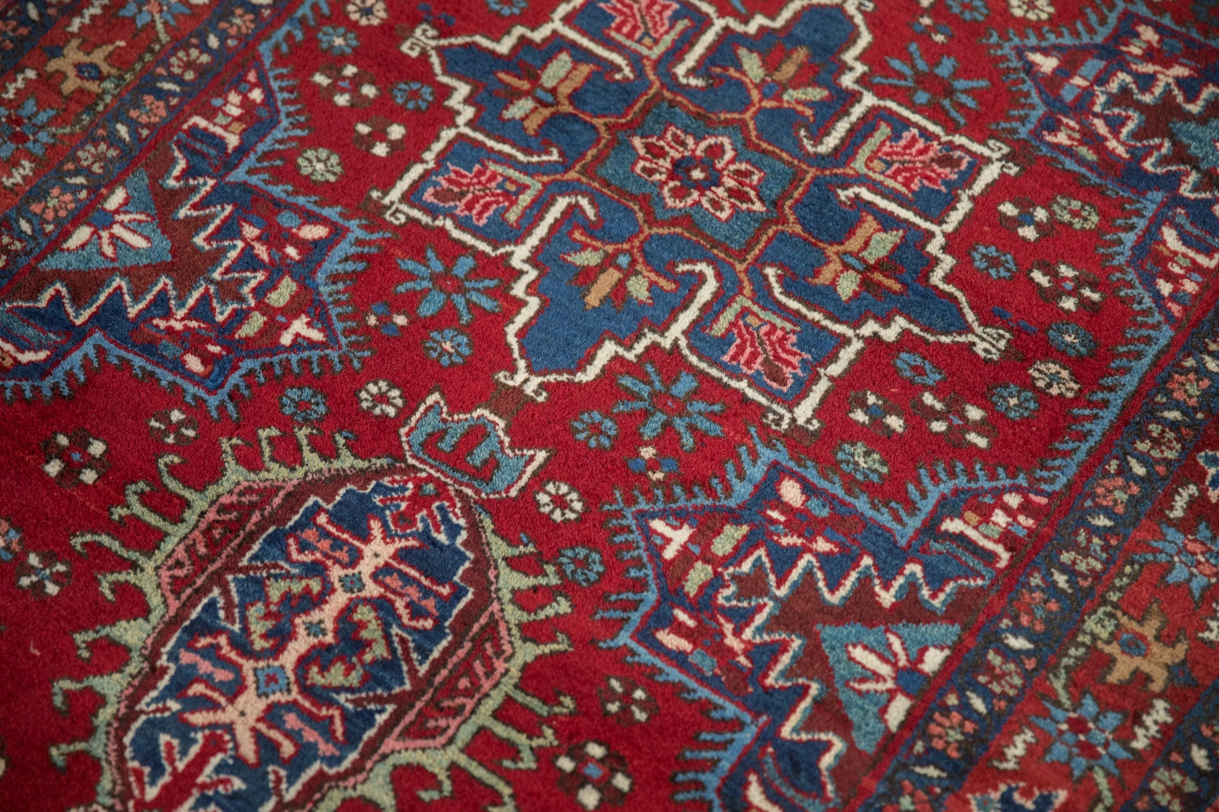 3x4.5 Vintage Fine Karaja Rug - Image 7