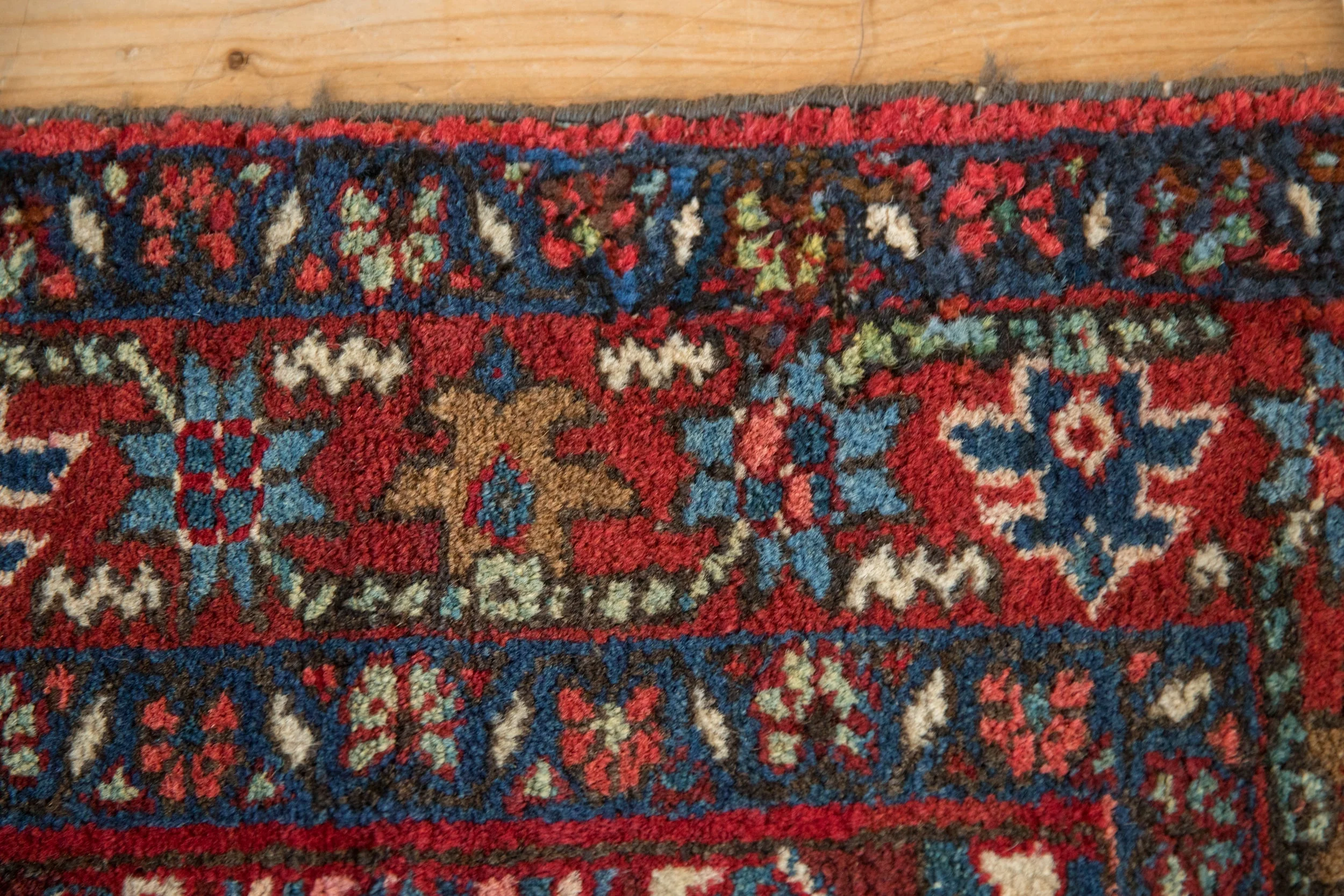 3x4.5 Vintage Fine Karaja Rug - Image 8