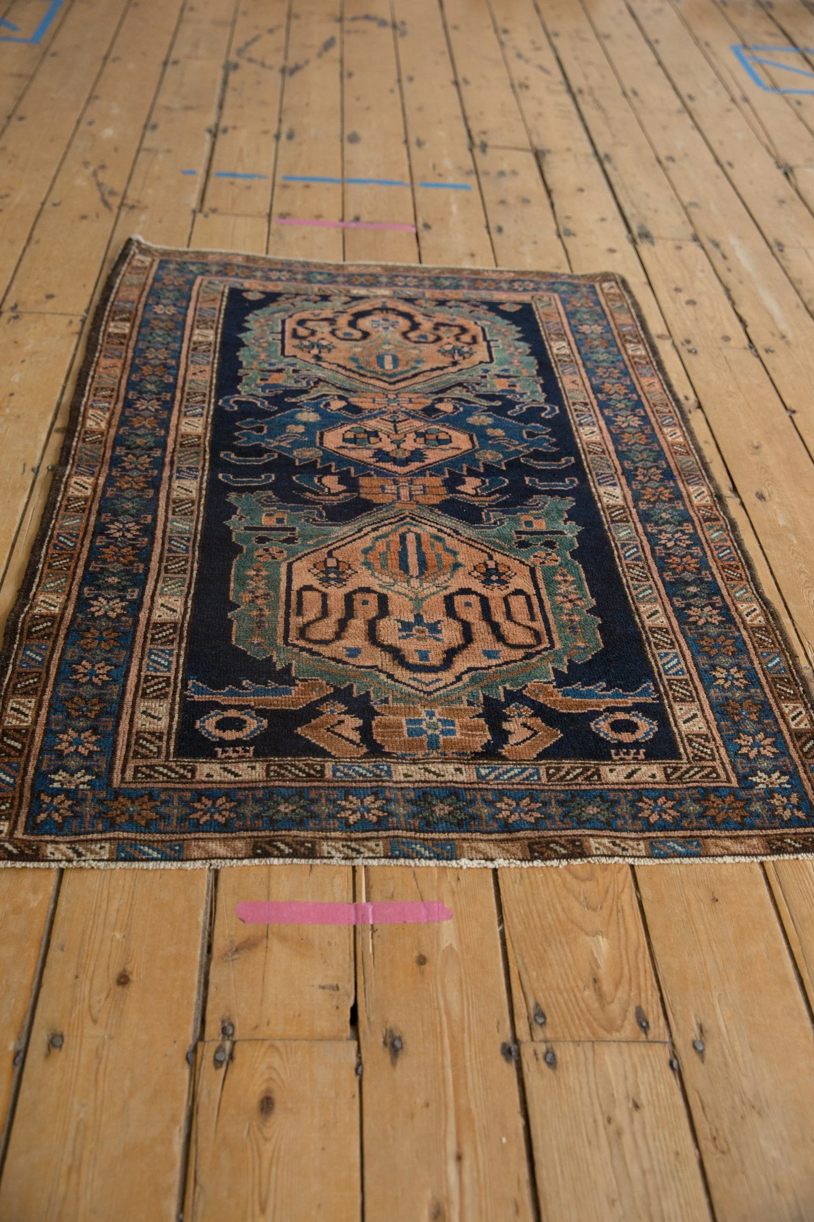 3x4.5 Vintage Fine Malayer Rug - Image 3