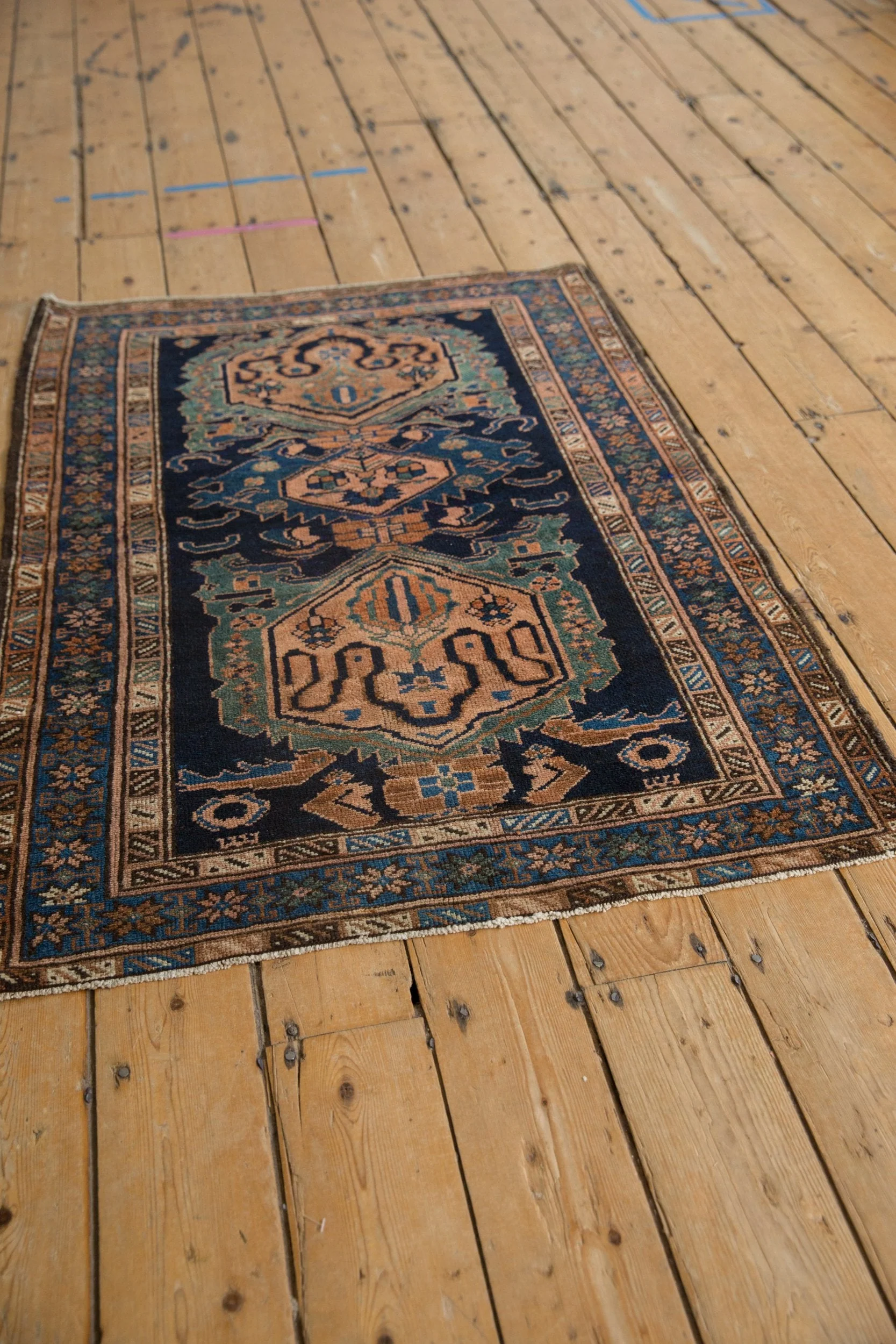 3x4.5 Vintage Fine Malayer Rug - Image 7