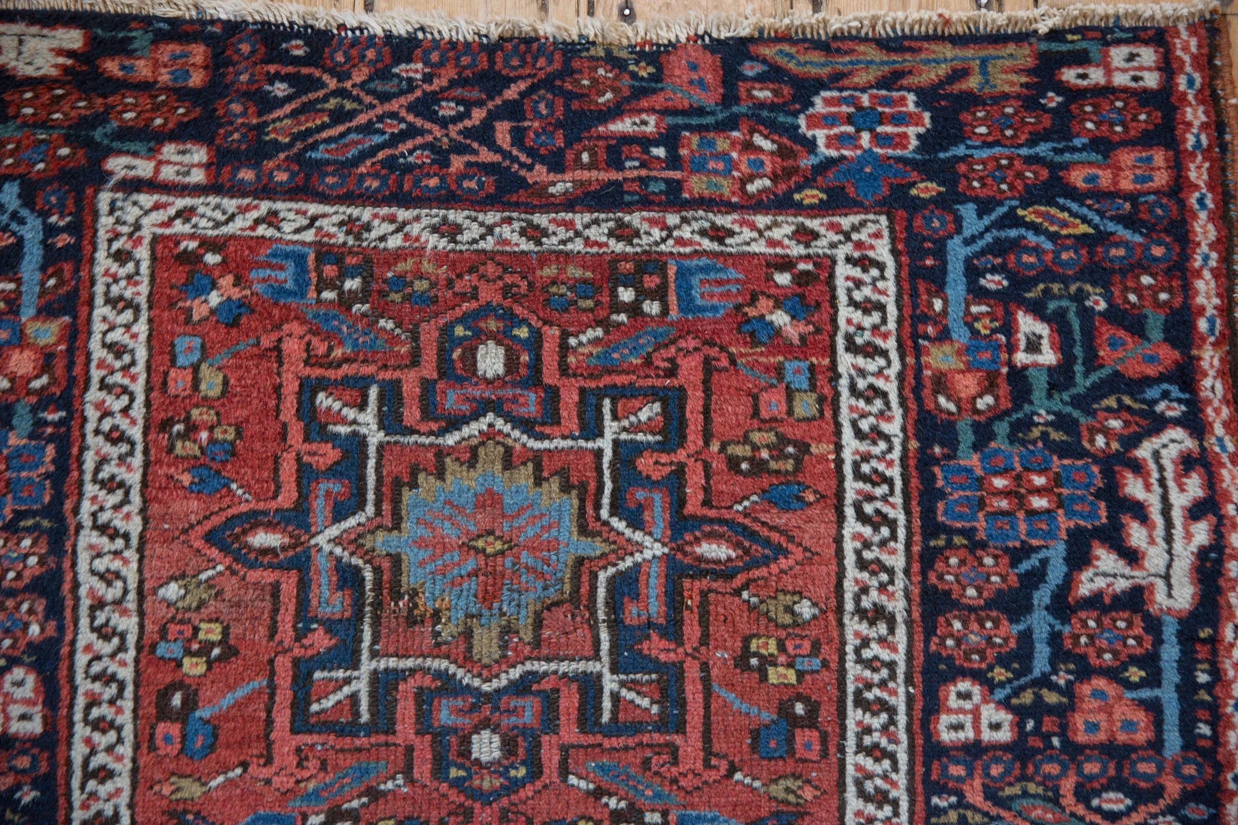 3x4.5 Vintage Karaja Rug - Image 3