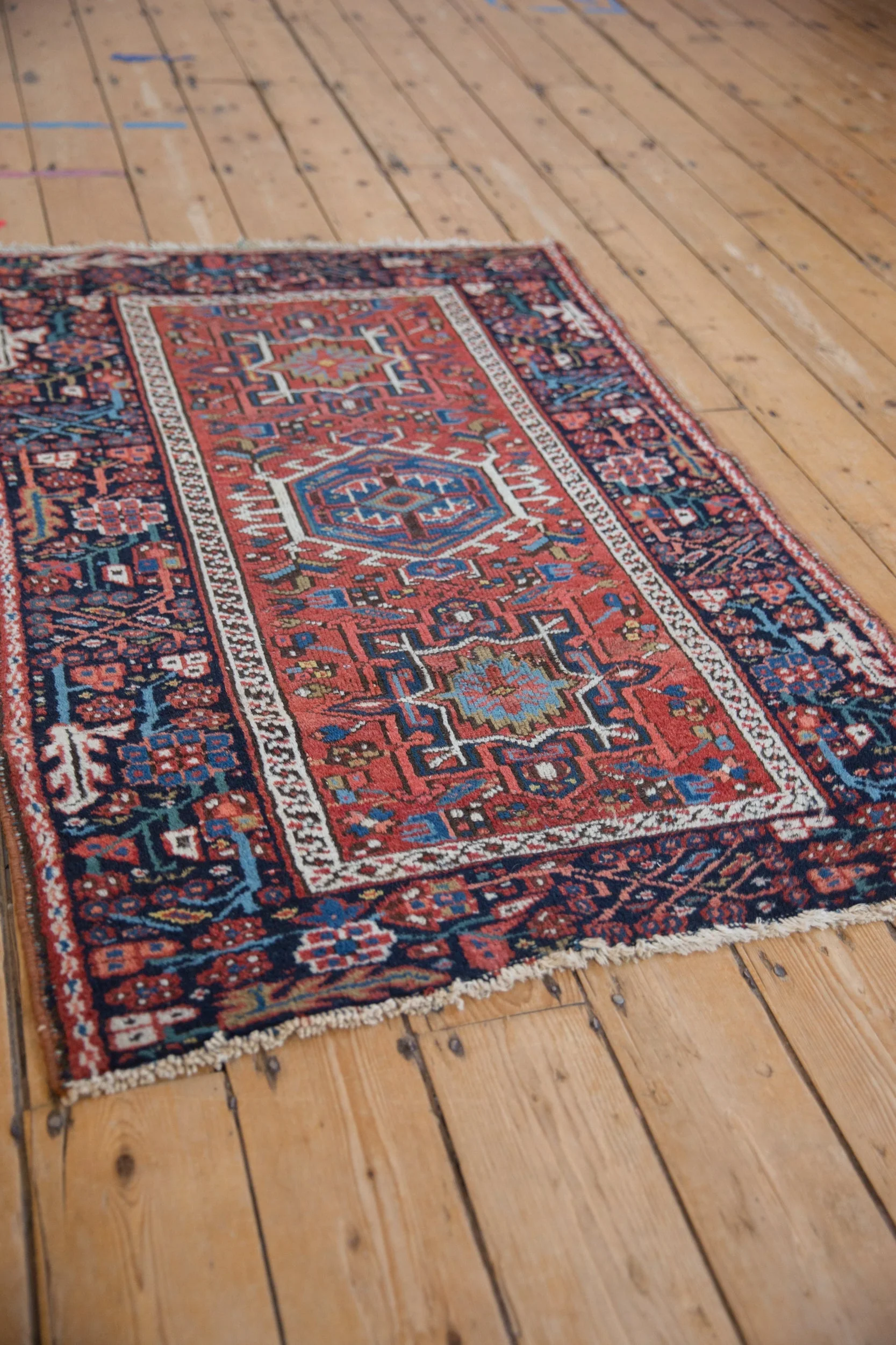 3x4.5 Vintage Karaja Rug - Image 4