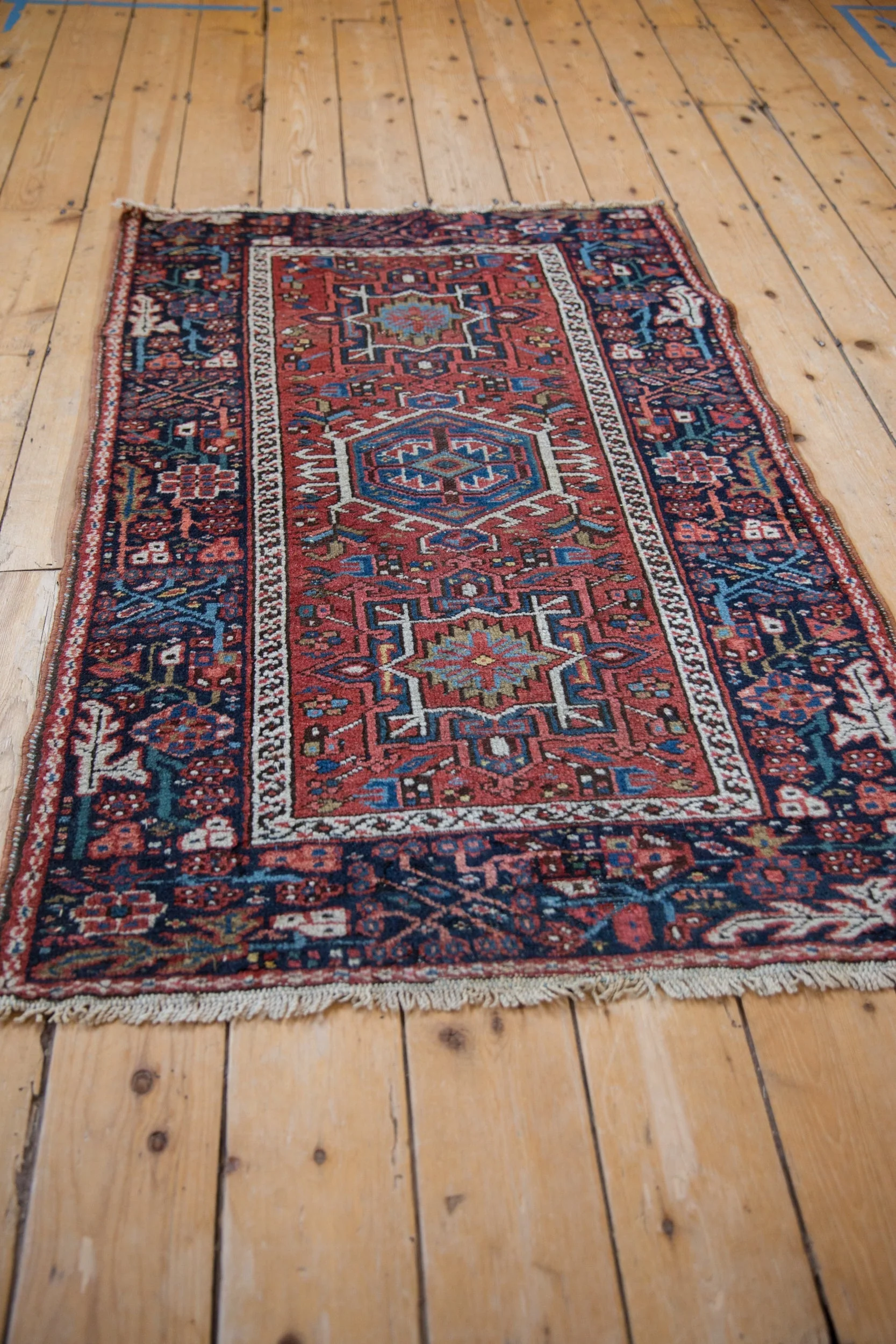 3x4.5 Vintage Karaja Rug - Image 5
