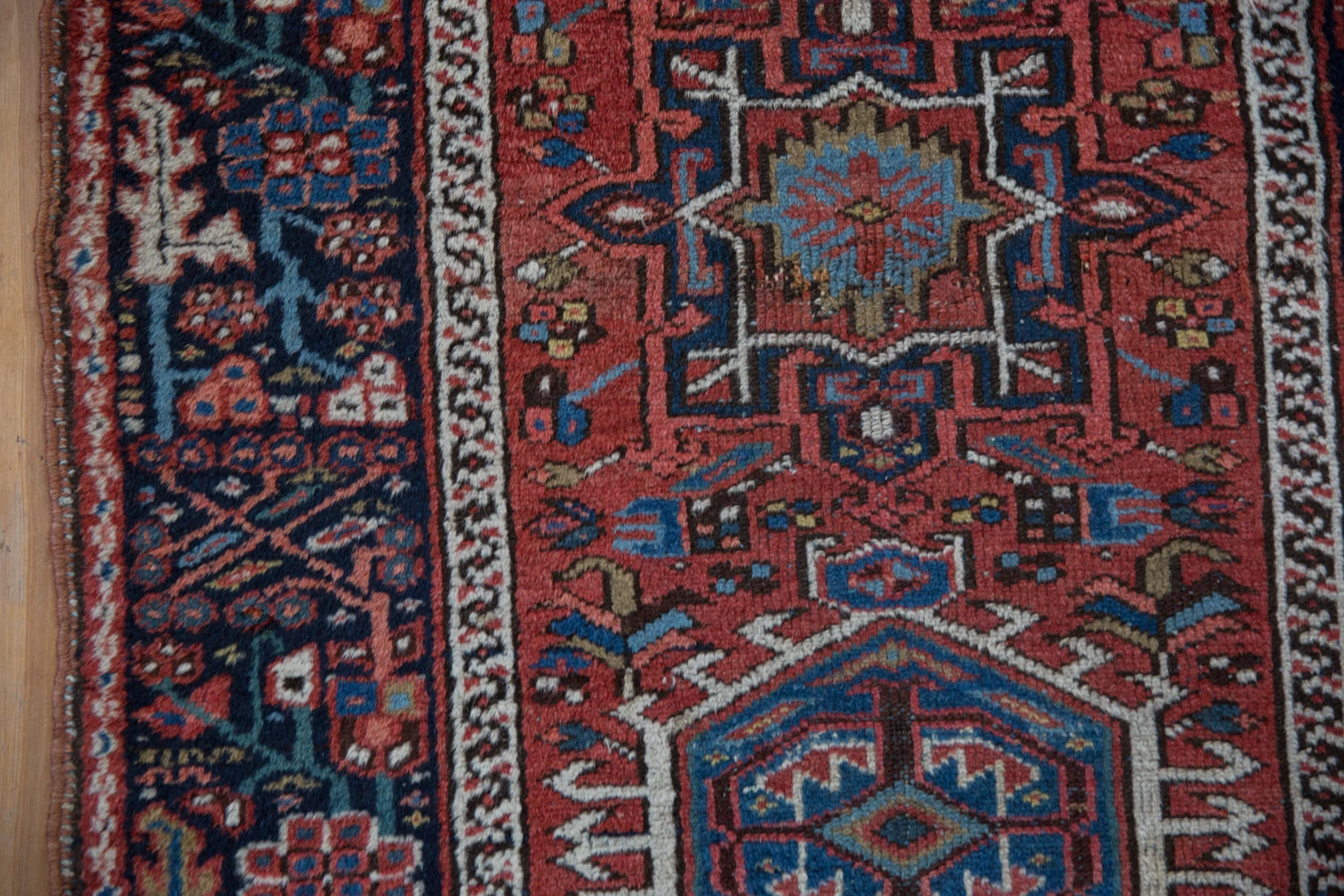 3x4.5 Vintage Karaja Rug - Image 7