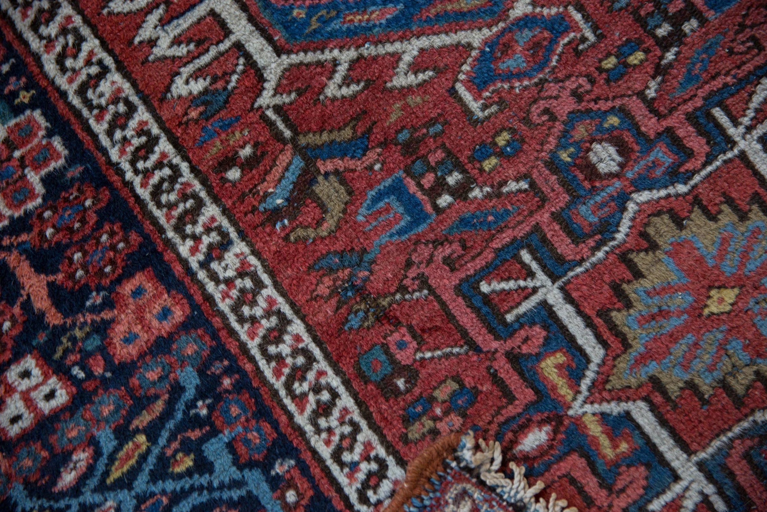 3x4.5 Vintage Karaja Rug - Image 9