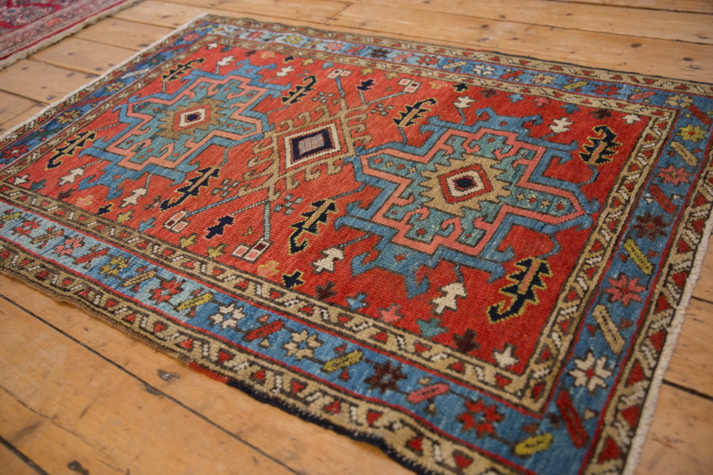 3x4.5 Vintage Karaja Rug - Image 4