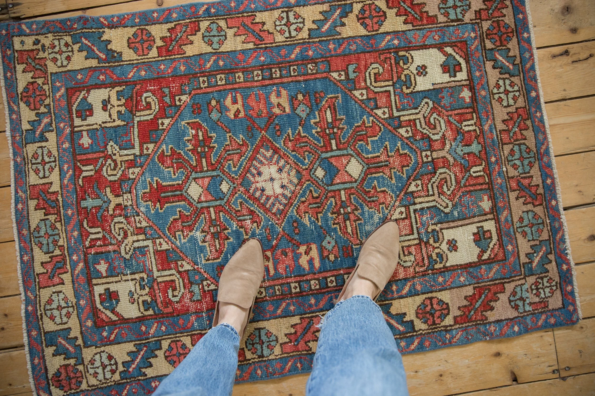 3x4.5 Vintage Karaja Rug - Image 2