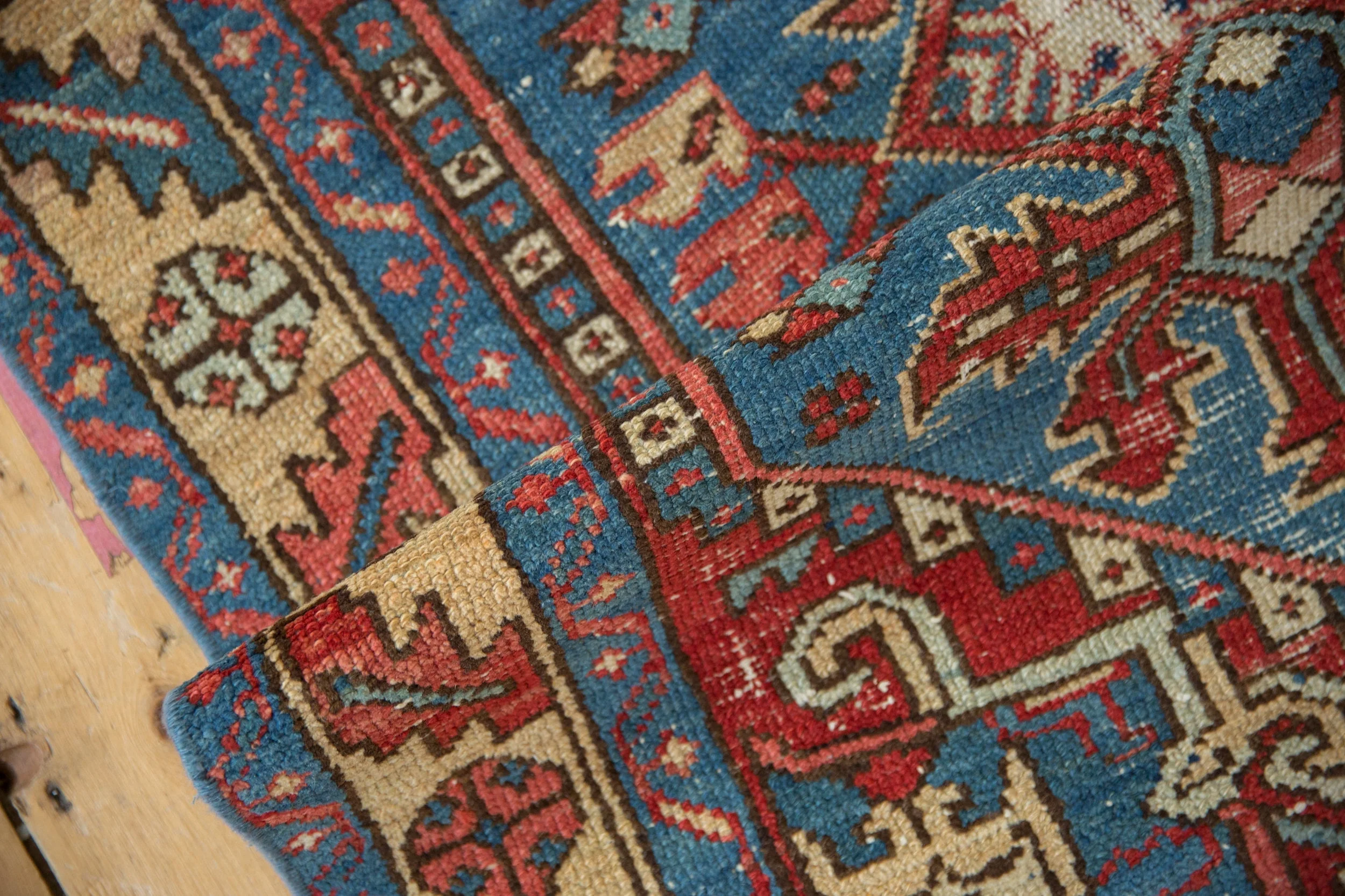 3x4.5 Vintage Karaja Rug - Image 3
