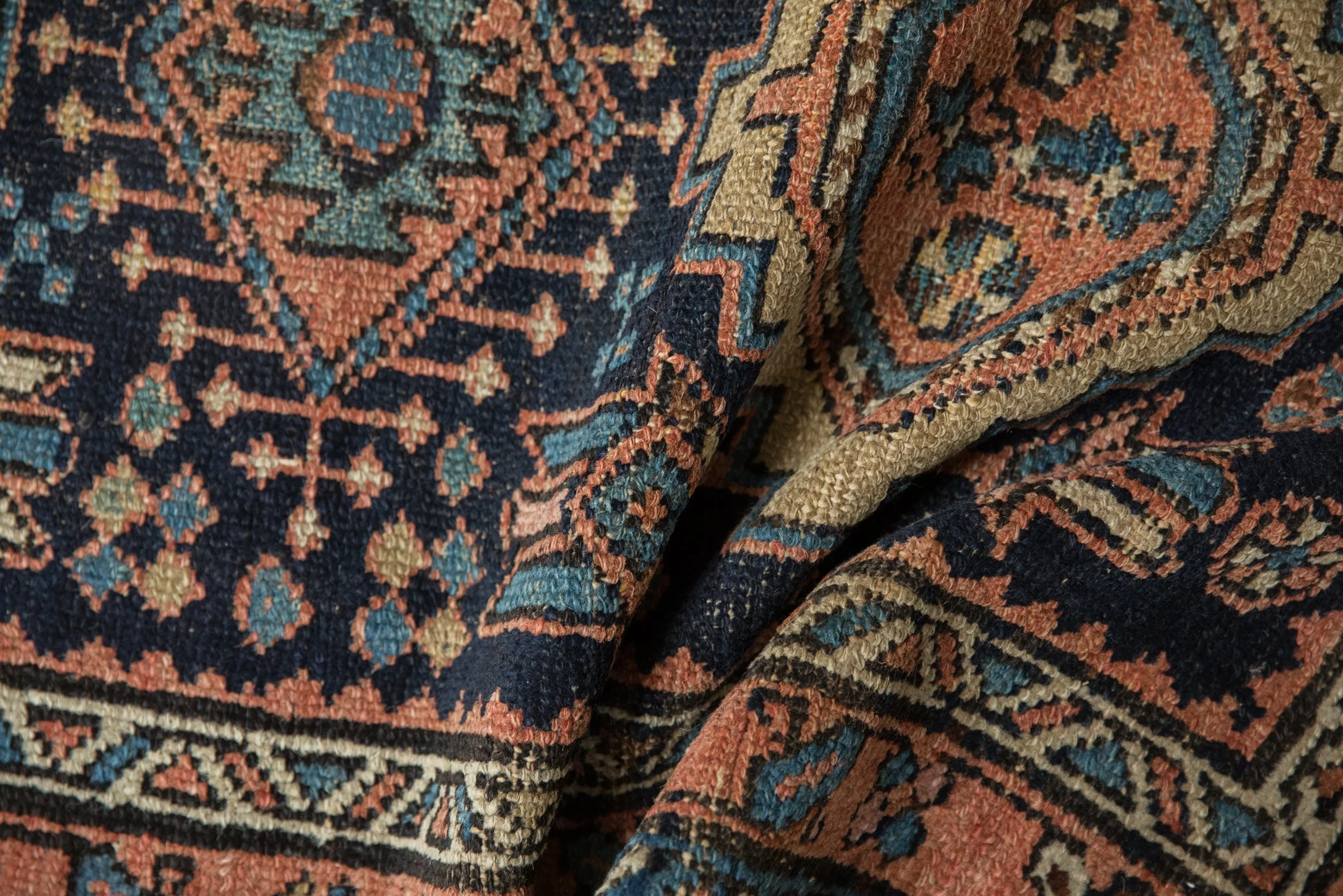 3x4.5 Vintage Karaja Rug - Image 7