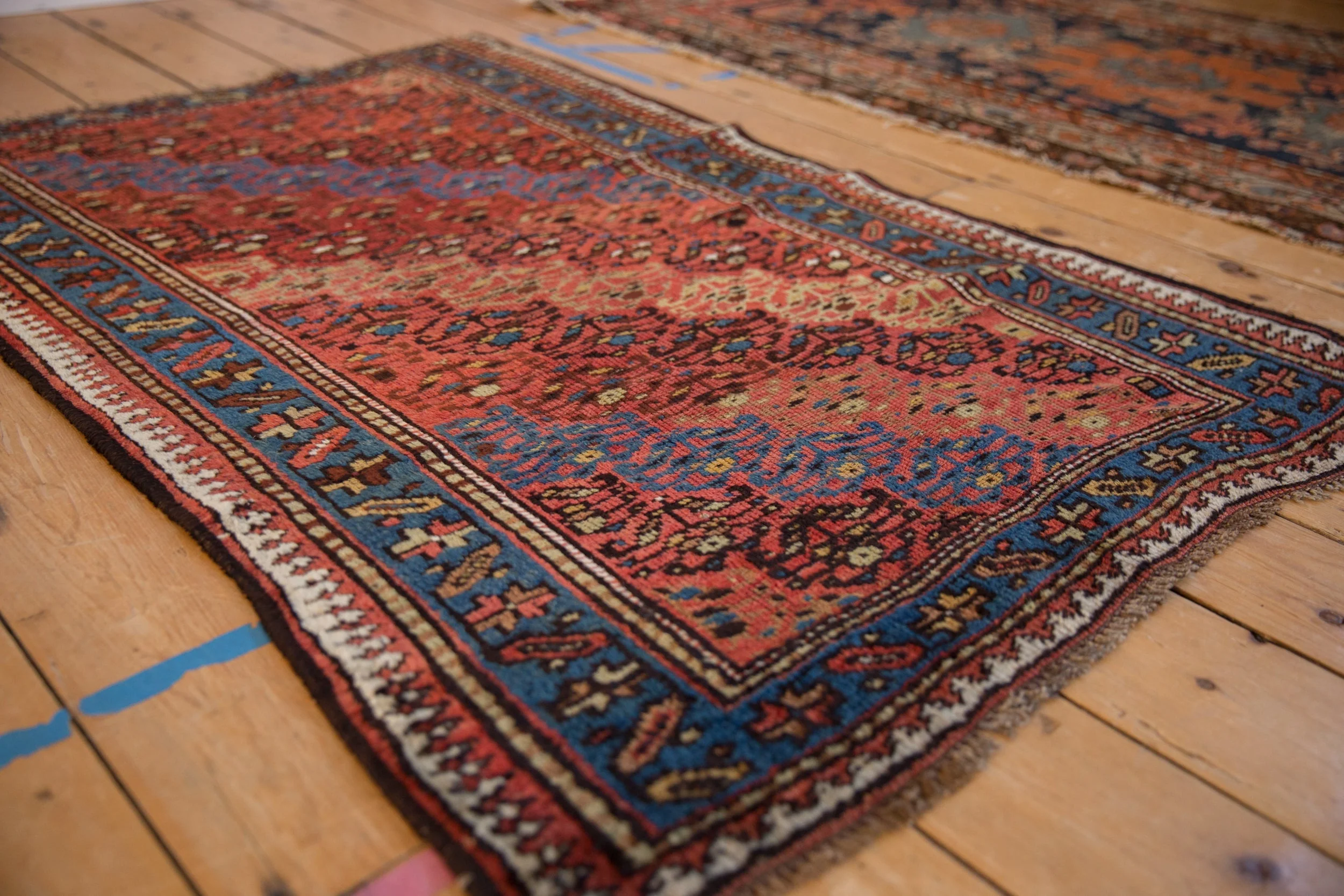 3x4.5 Vintage Kurd Rug - Image 3