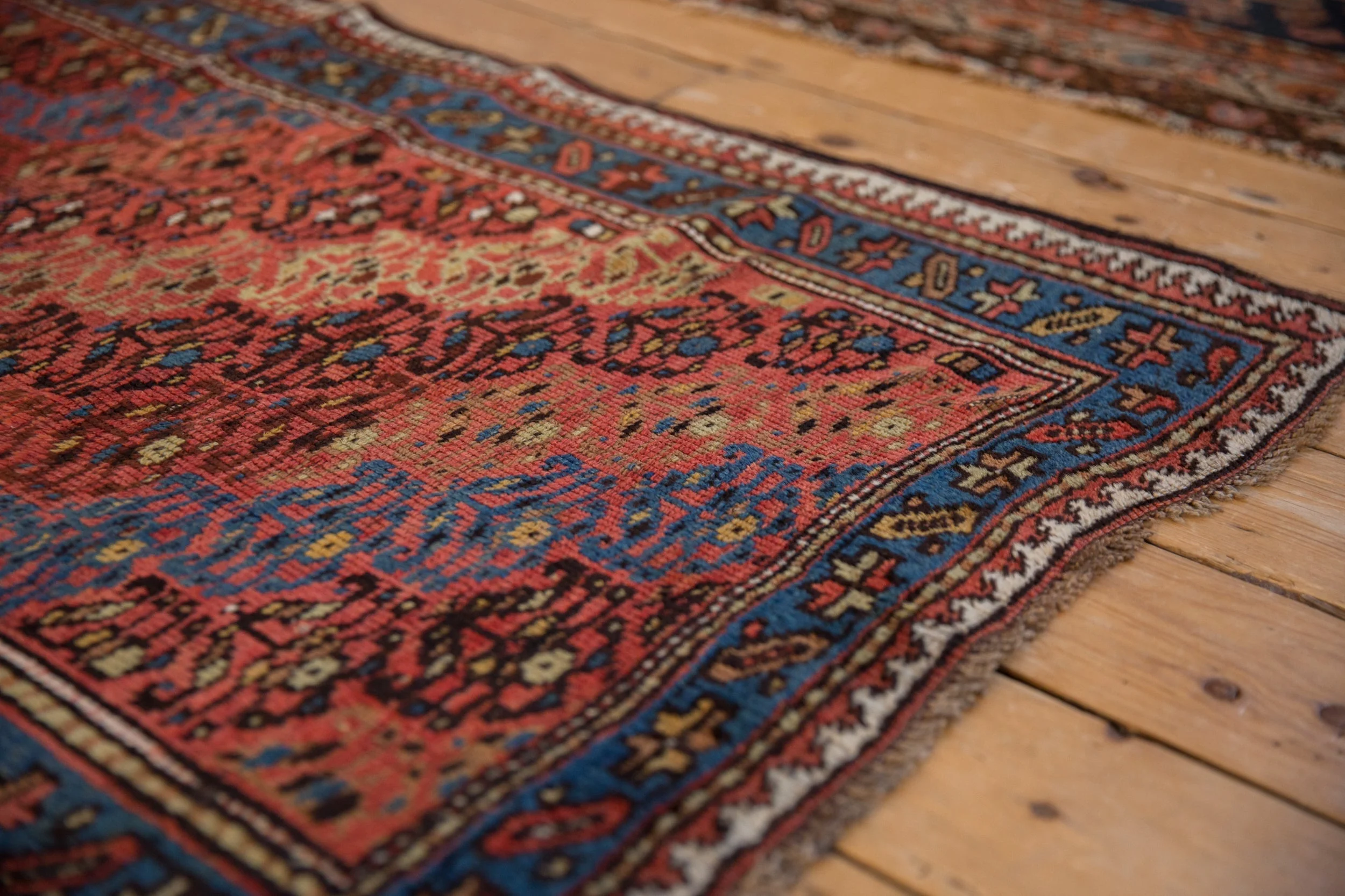 3x4.5 Vintage Kurd Rug - Image 4