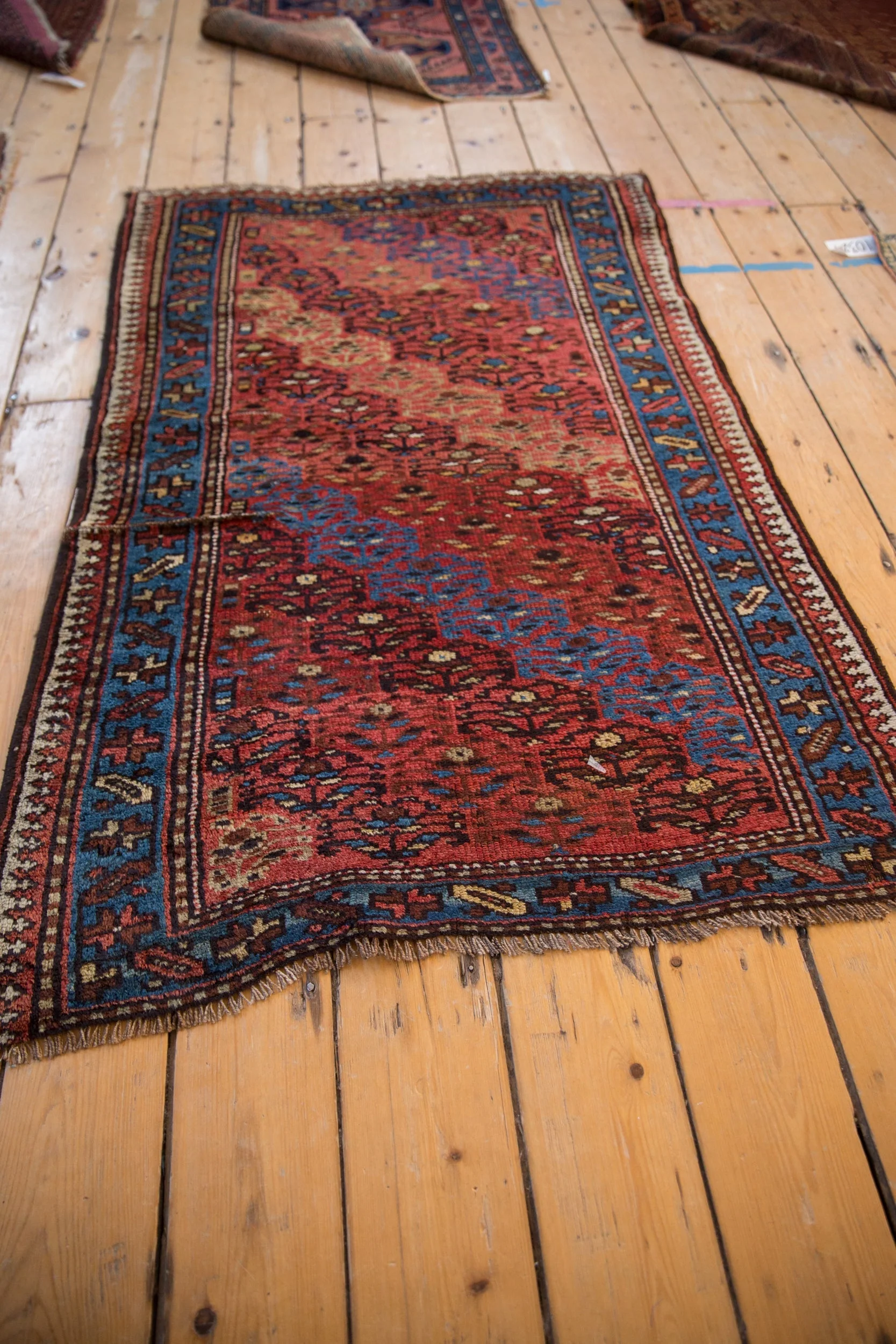 3x4.5 Vintage Kurd Rug - Image 6