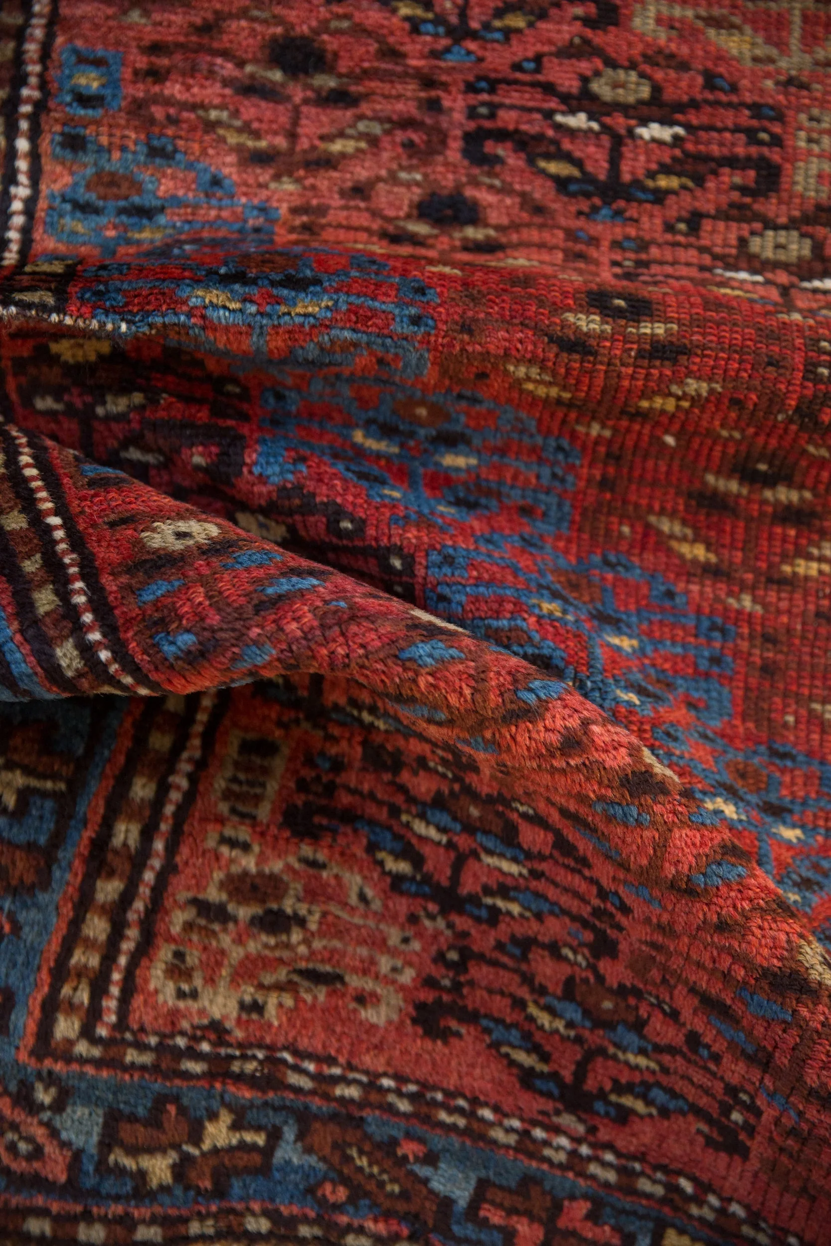 3x4.5 Vintage Kurd Rug - Image 8