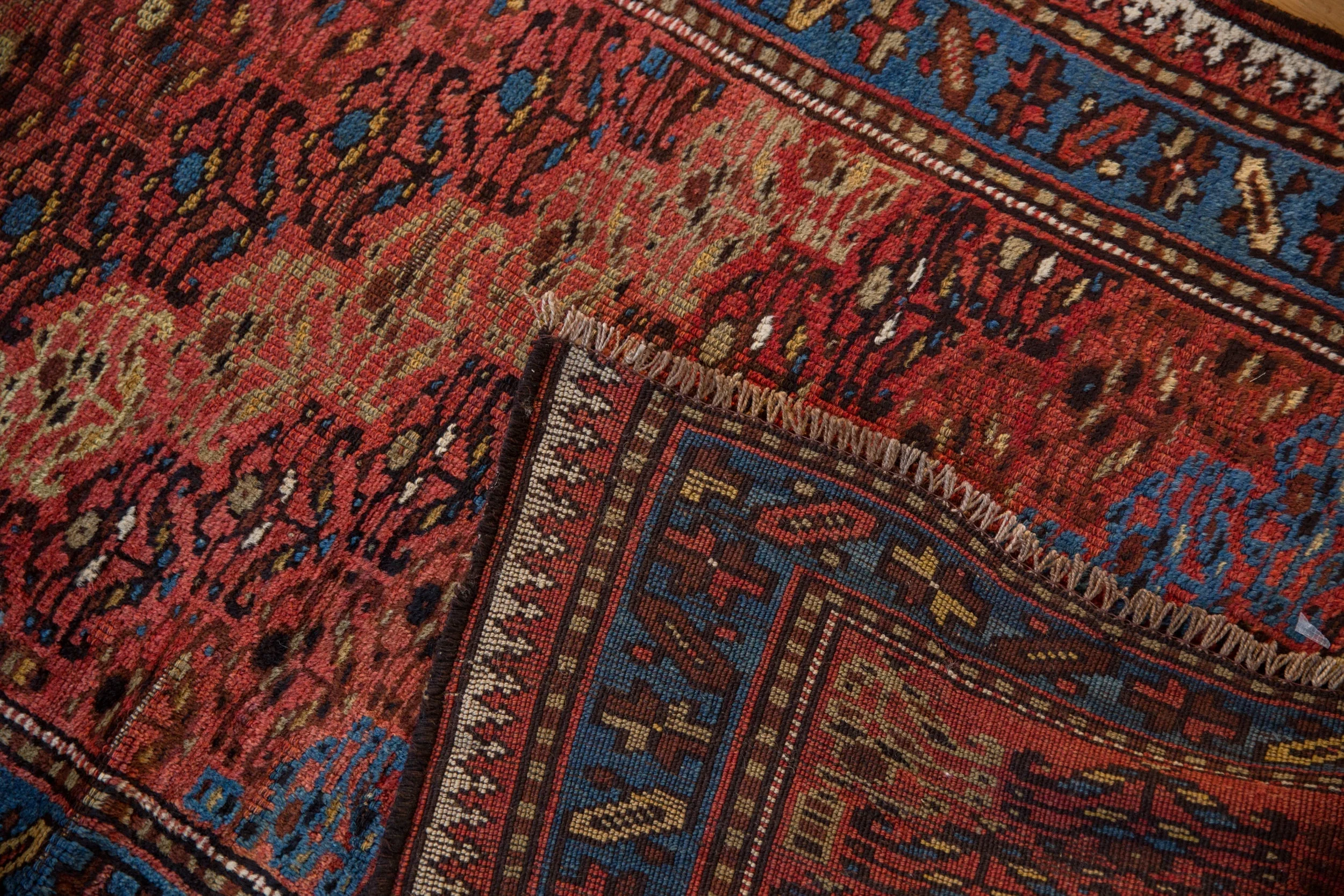 3x4.5 Vintage Kurd Rug - Image 9
