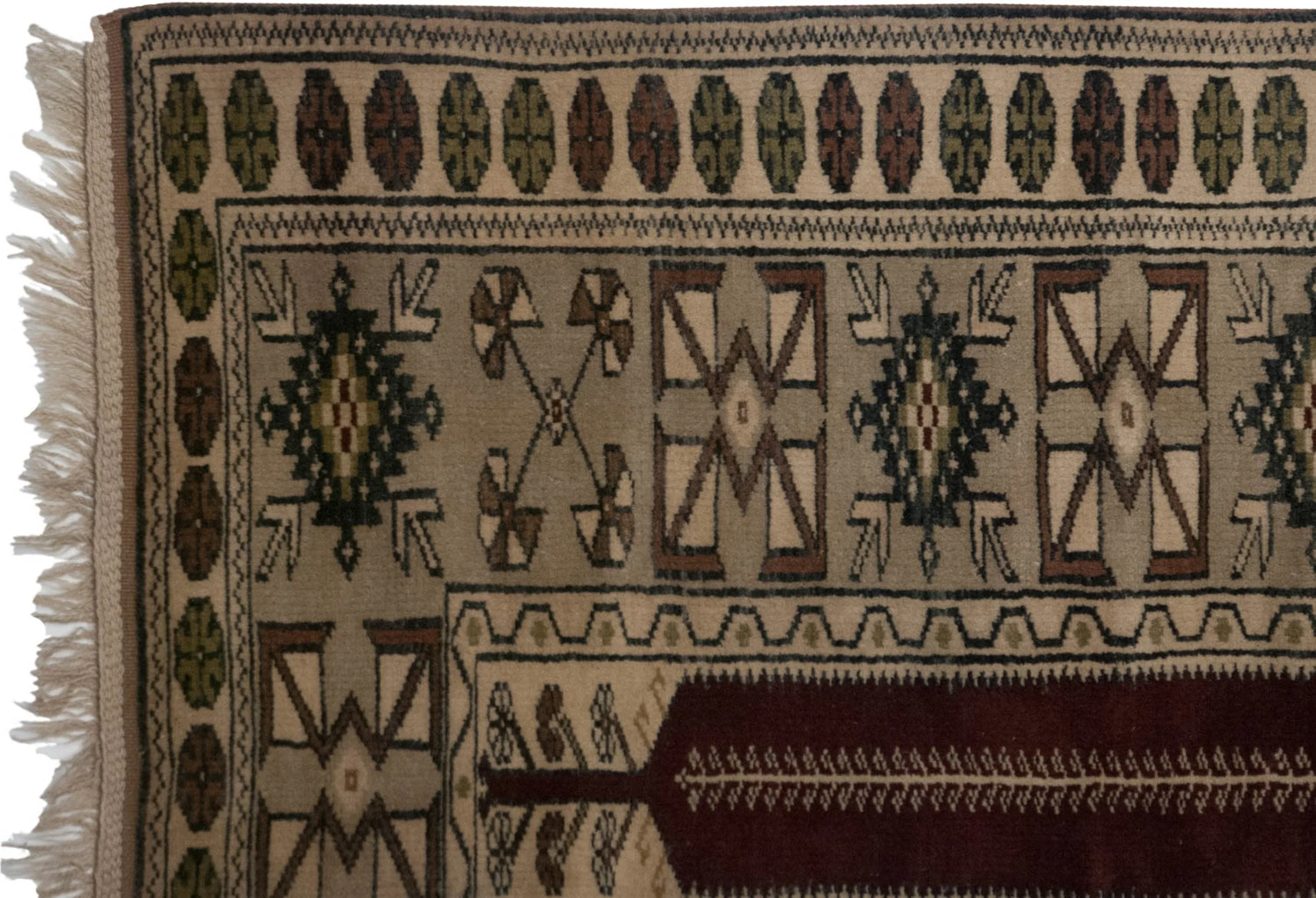 3x4.5 Vintage Melas Rug - Image 4