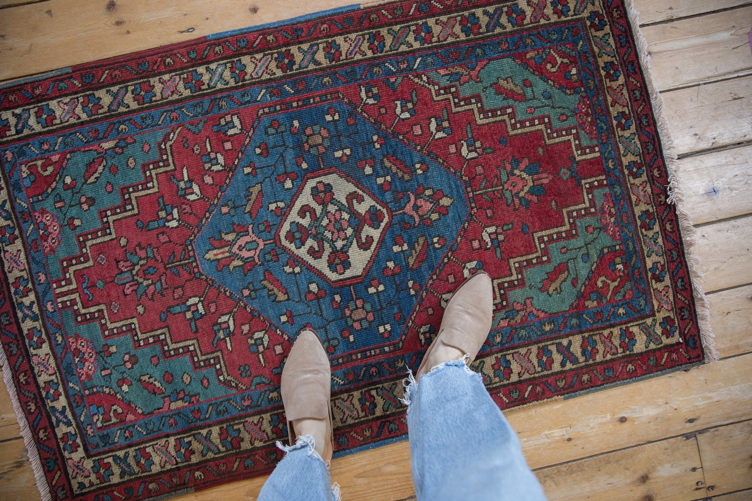 3x4.5 Vintage Northwest Persian Rug - Image 2
