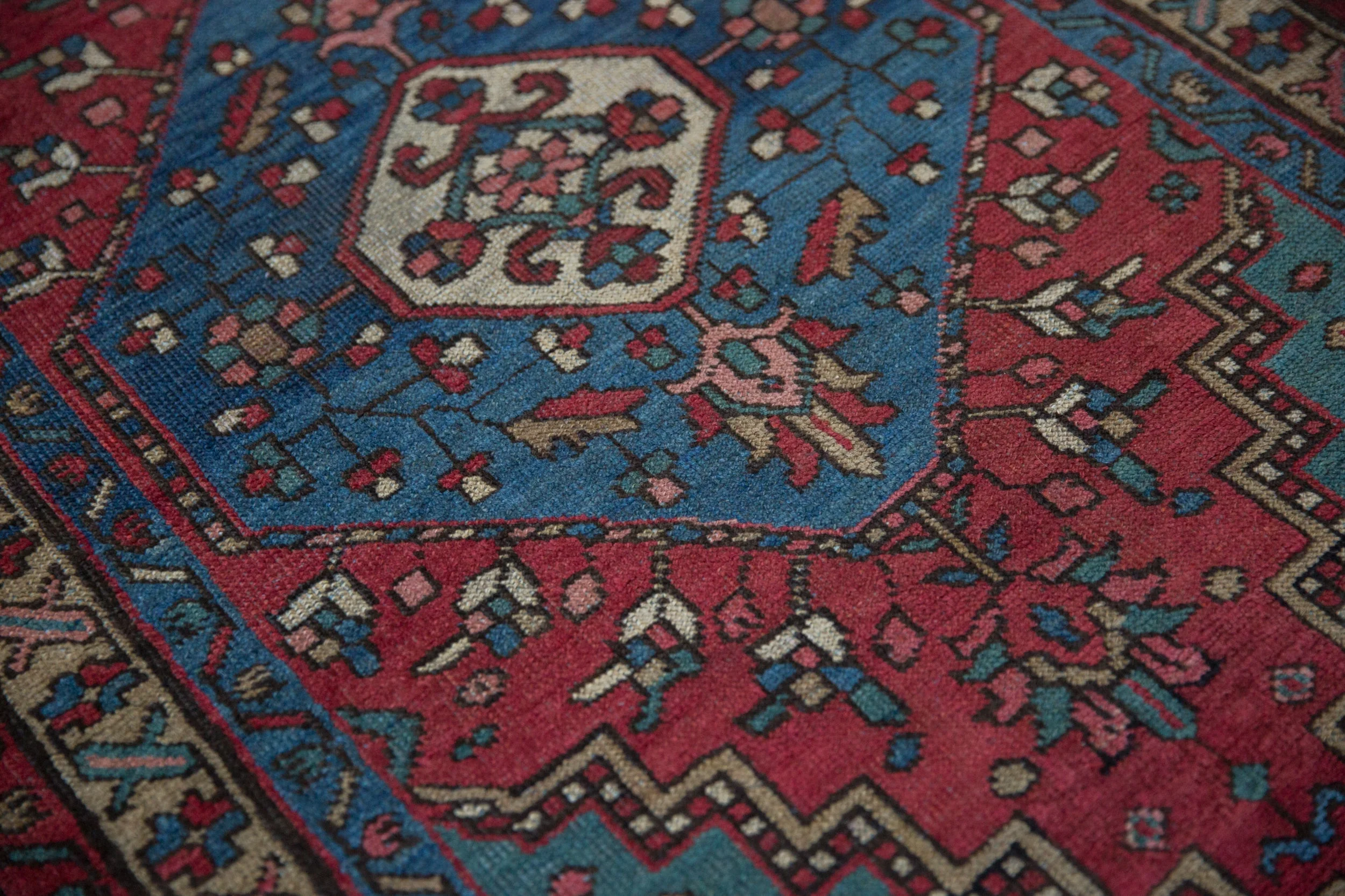 3x4.5 Vintage Northwest Persian Rug - Image 7