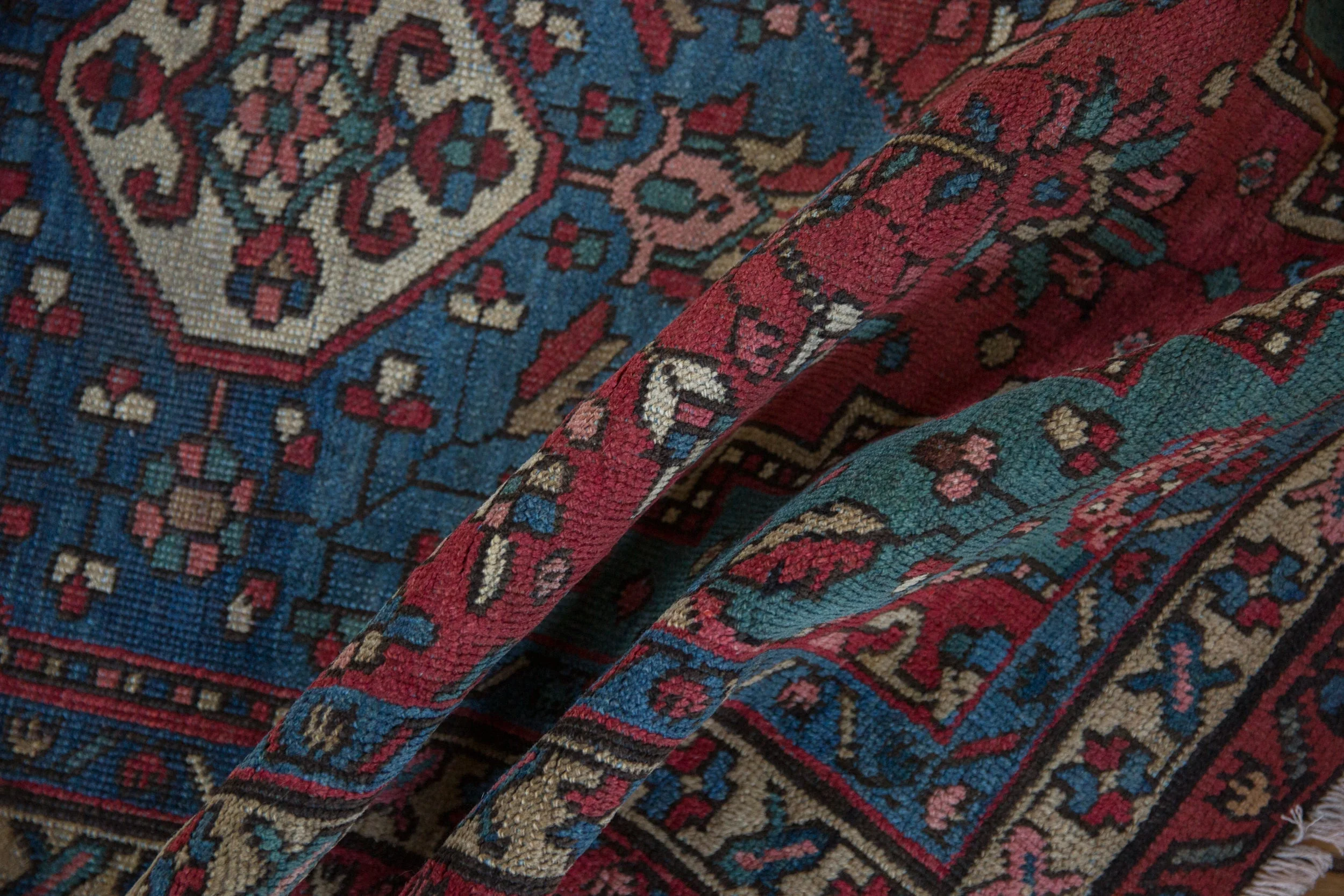 3x4.5 Vintage Northwest Persian Rug - Image 9