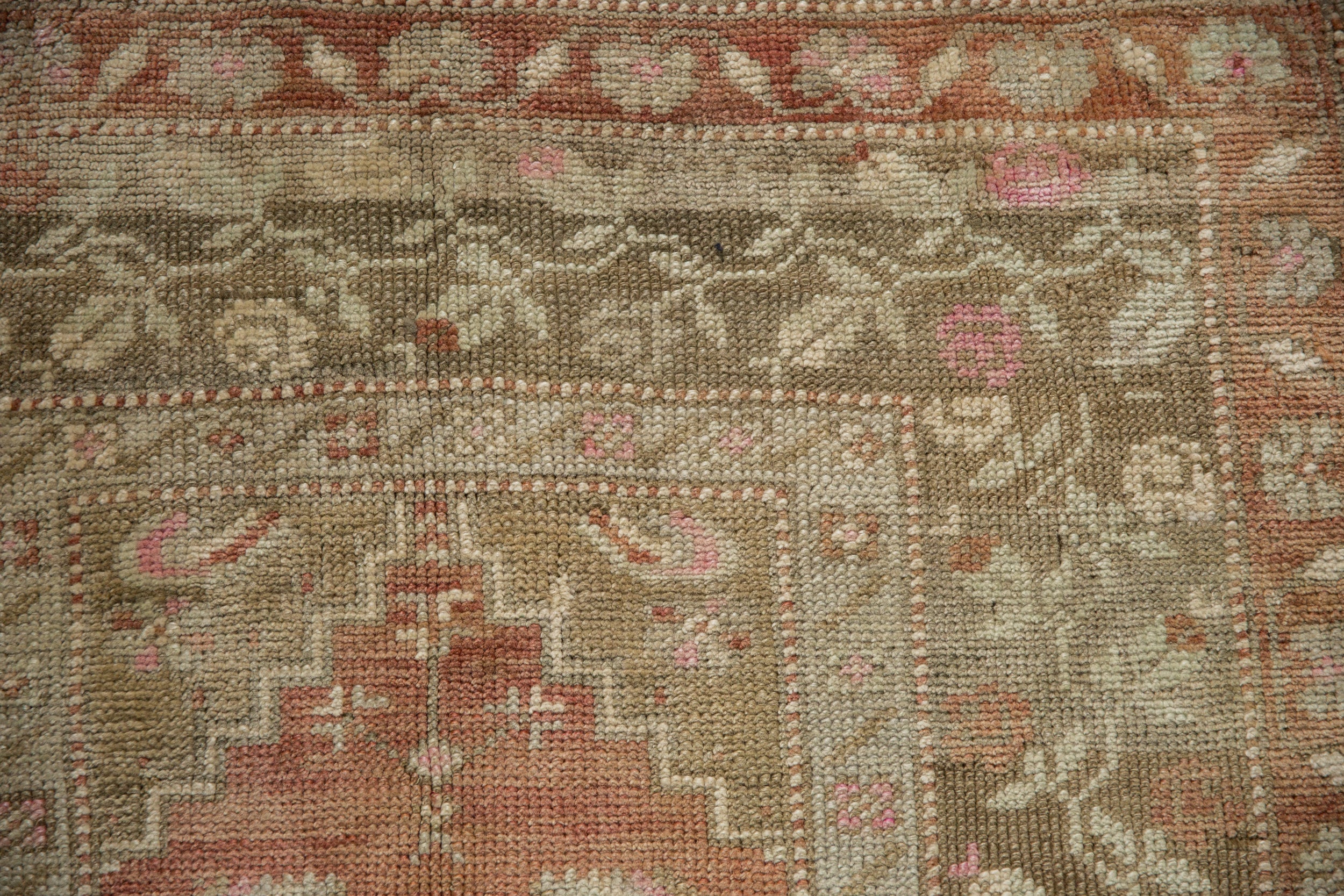 3x4 Vintage Distressed Melas Square Rug - Image 3