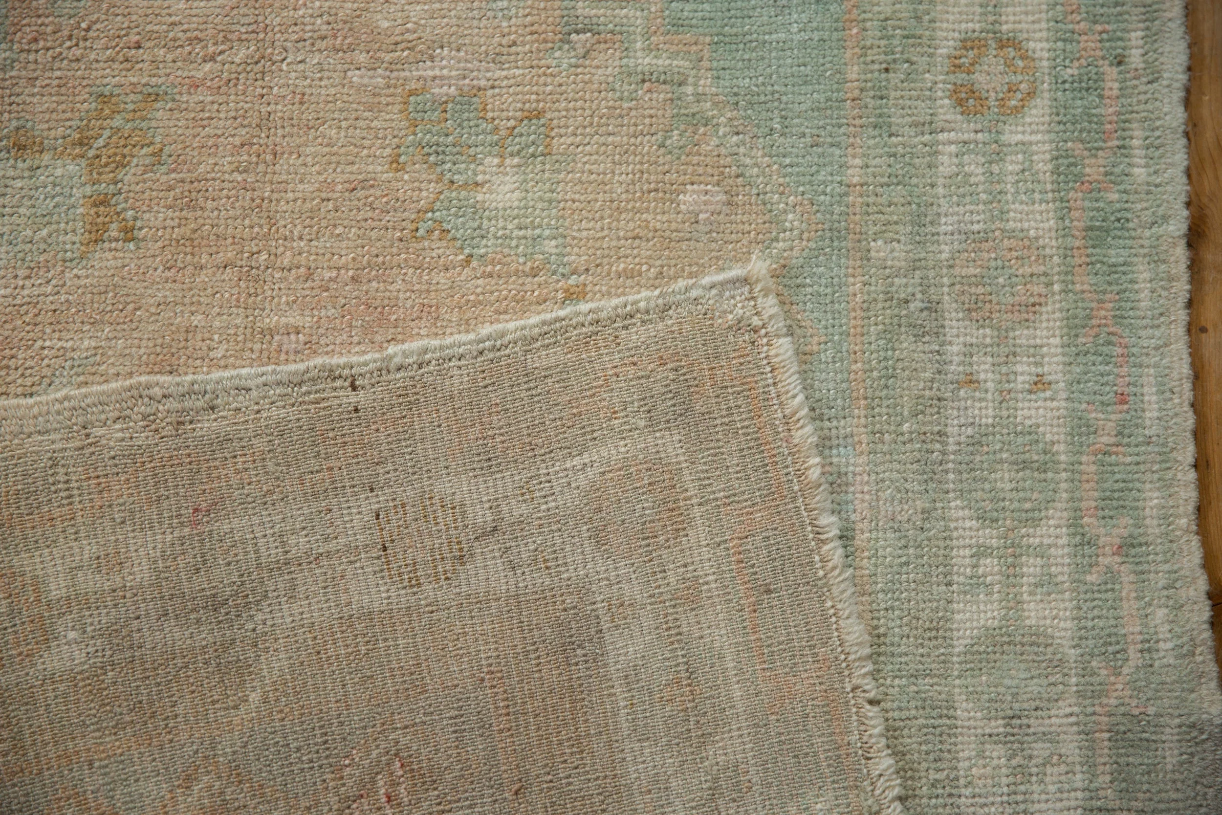 3x4 Vintage Distressed Oushak Square Rug - Image 10