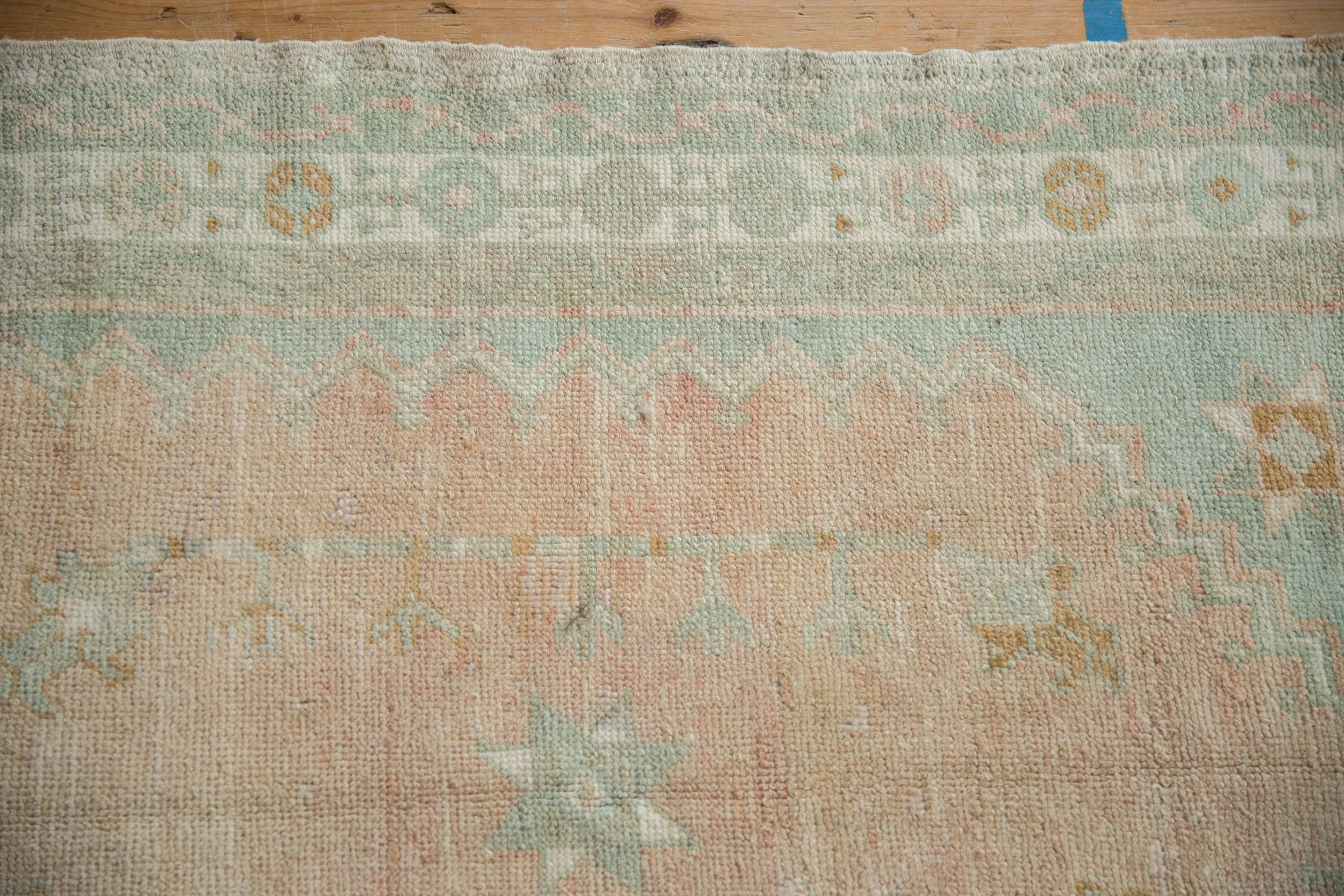 3x4 Vintage Distressed Oushak Square Rug - Image 3