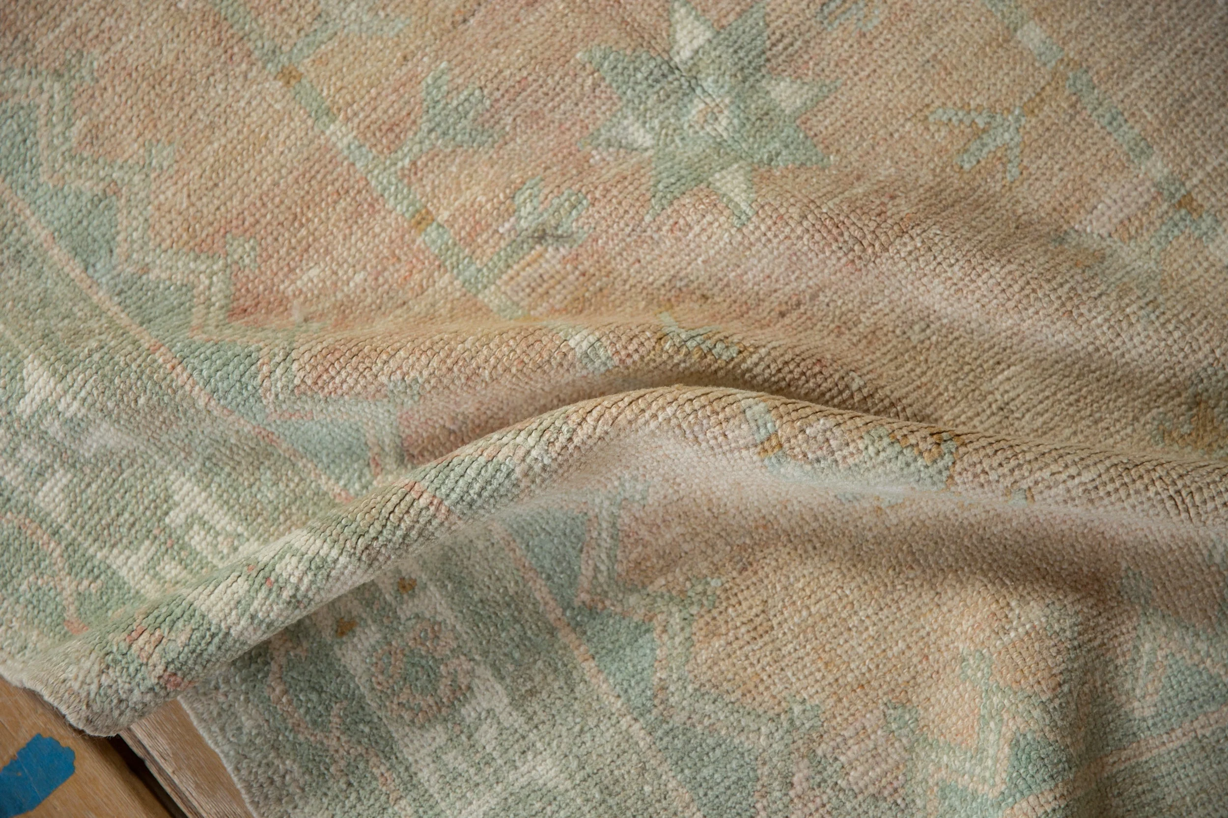3x4 Vintage Distressed Oushak Square Rug - Image 9