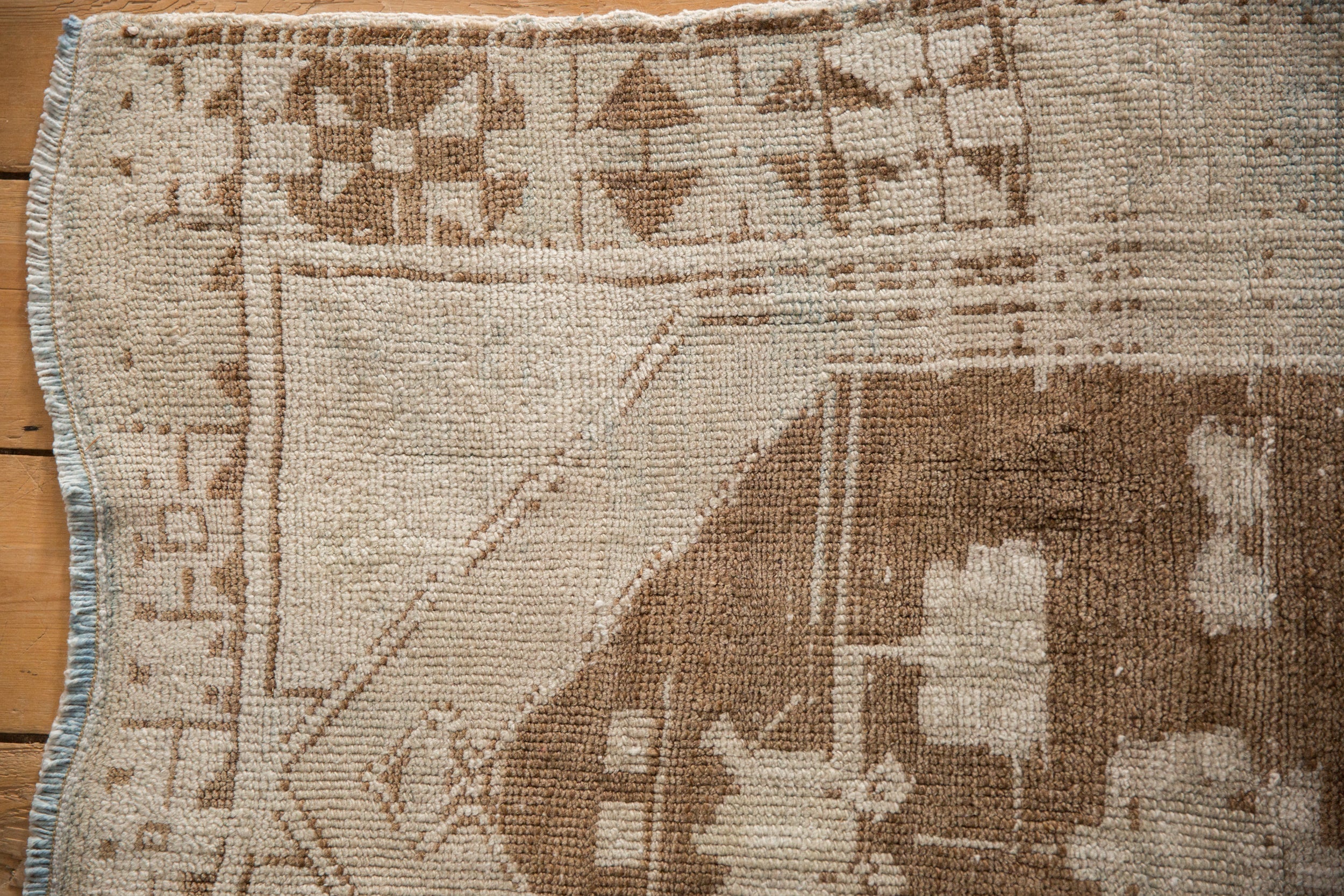 3x4 Vintage Distressed Oushak Square Rug - Image 3