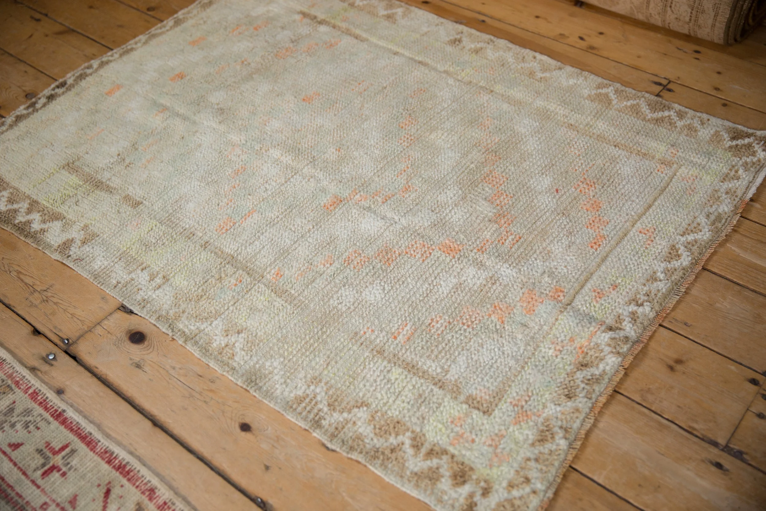 3x4 Vintage Distressed Tulu Square Rug - Image 6