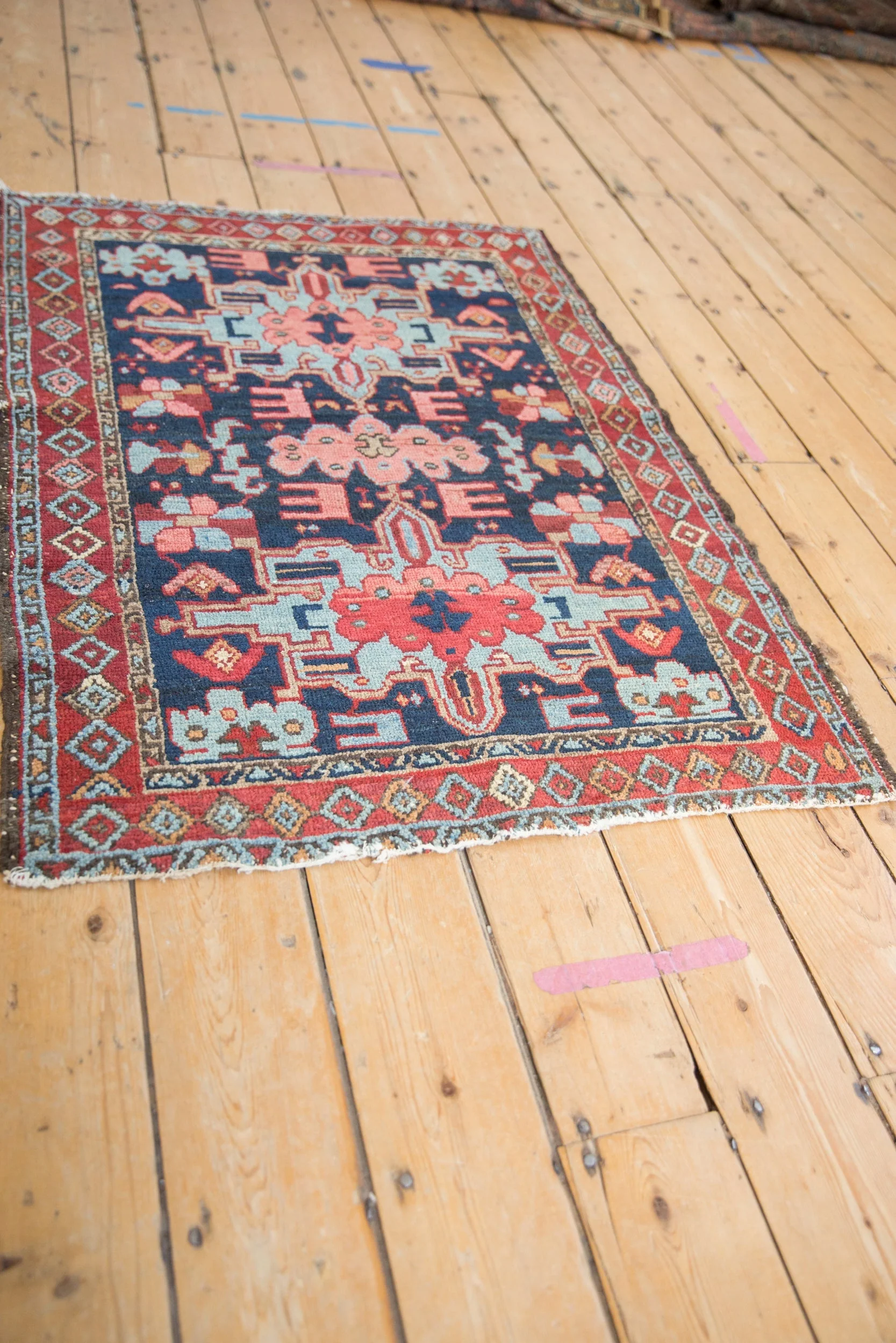 3x4 Vintage Karaja Square Rug - Image 3
