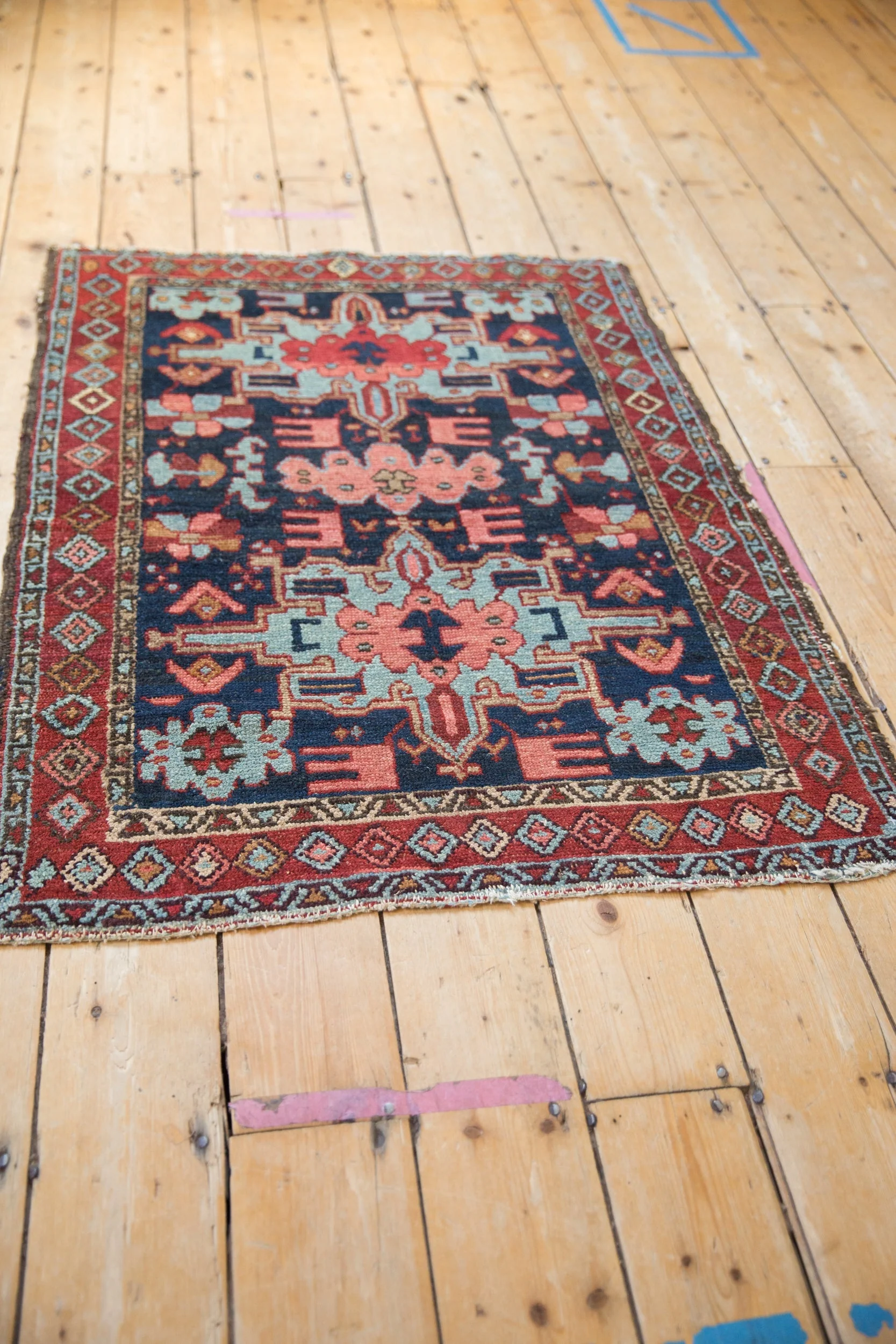 3x4 Vintage Karaja Square Rug - Image 4