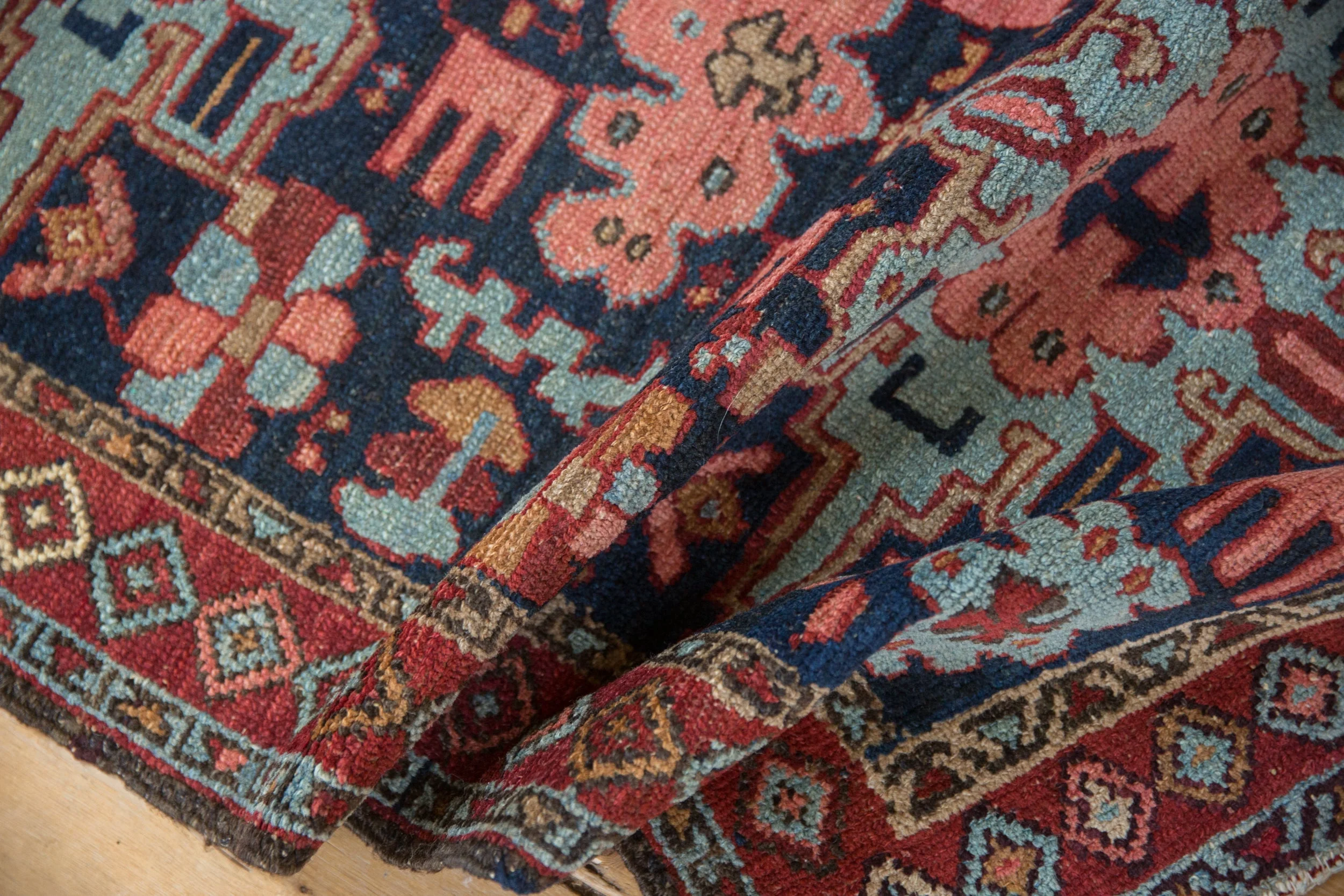 3x4 Vintage Karaja Square Rug - Image 7