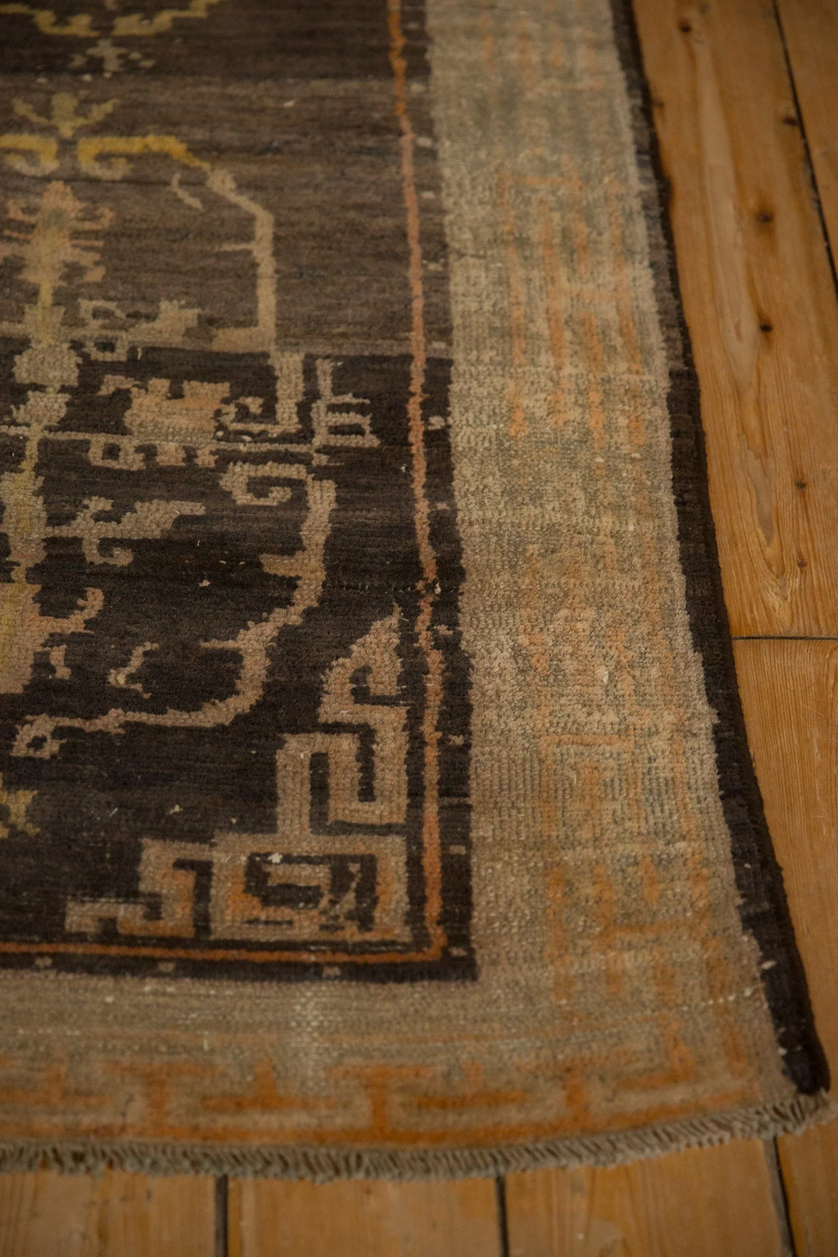 3x5.5 Antique Tibetan Rug - Image 9