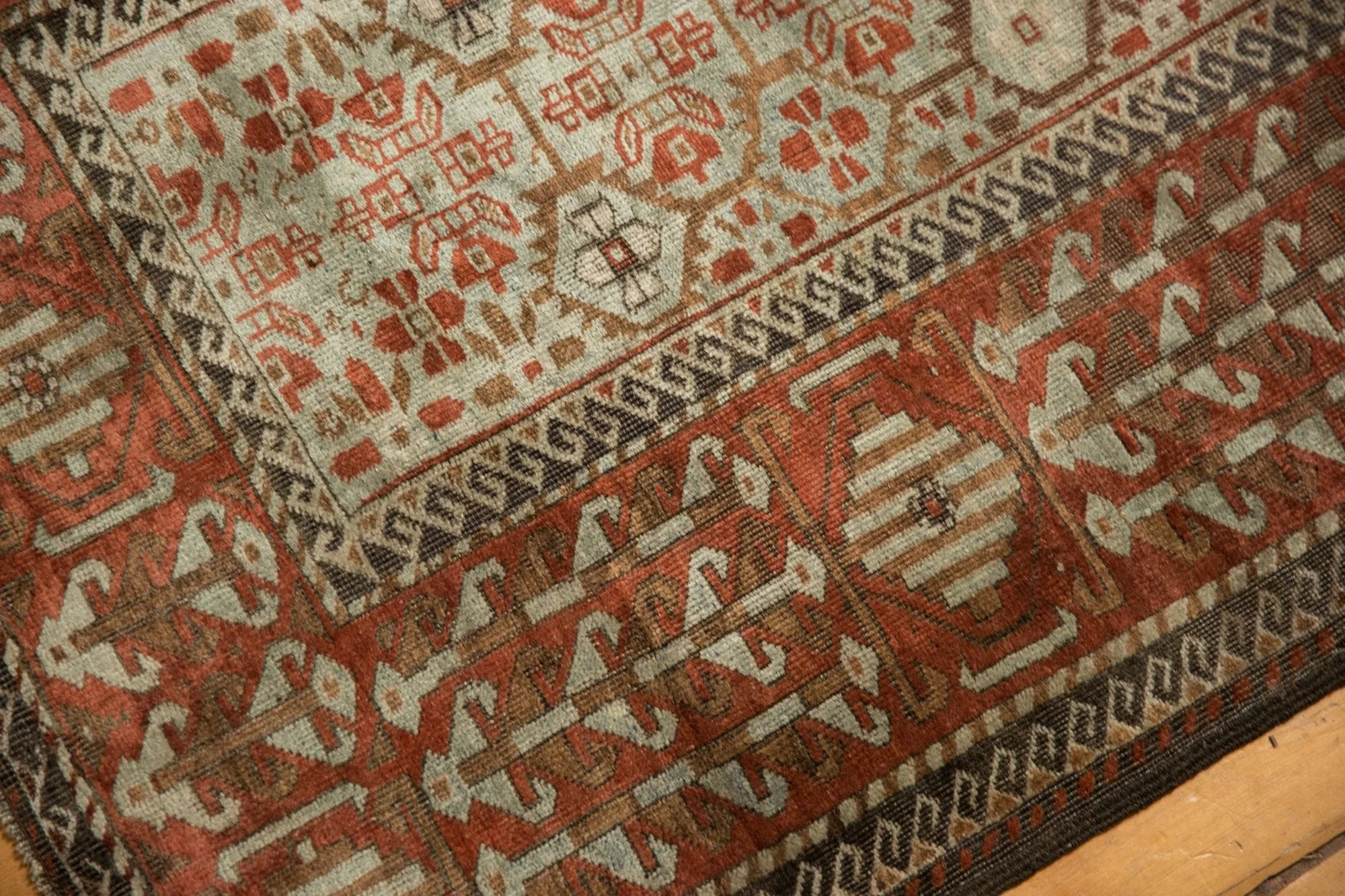 3x5.5 Vintage Distressed Belouch Rug - Image 7