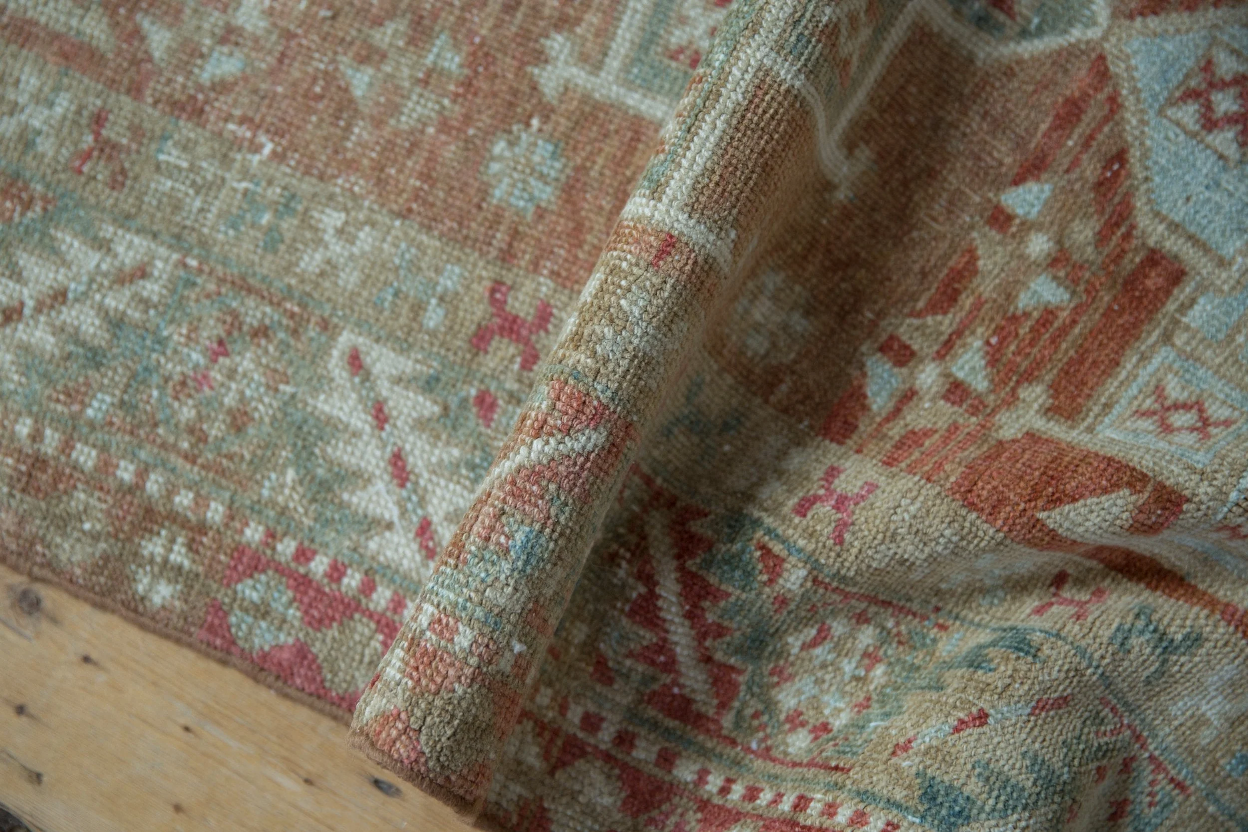 3x5.5 Vintage Distressed Karaja Rug - Image 10