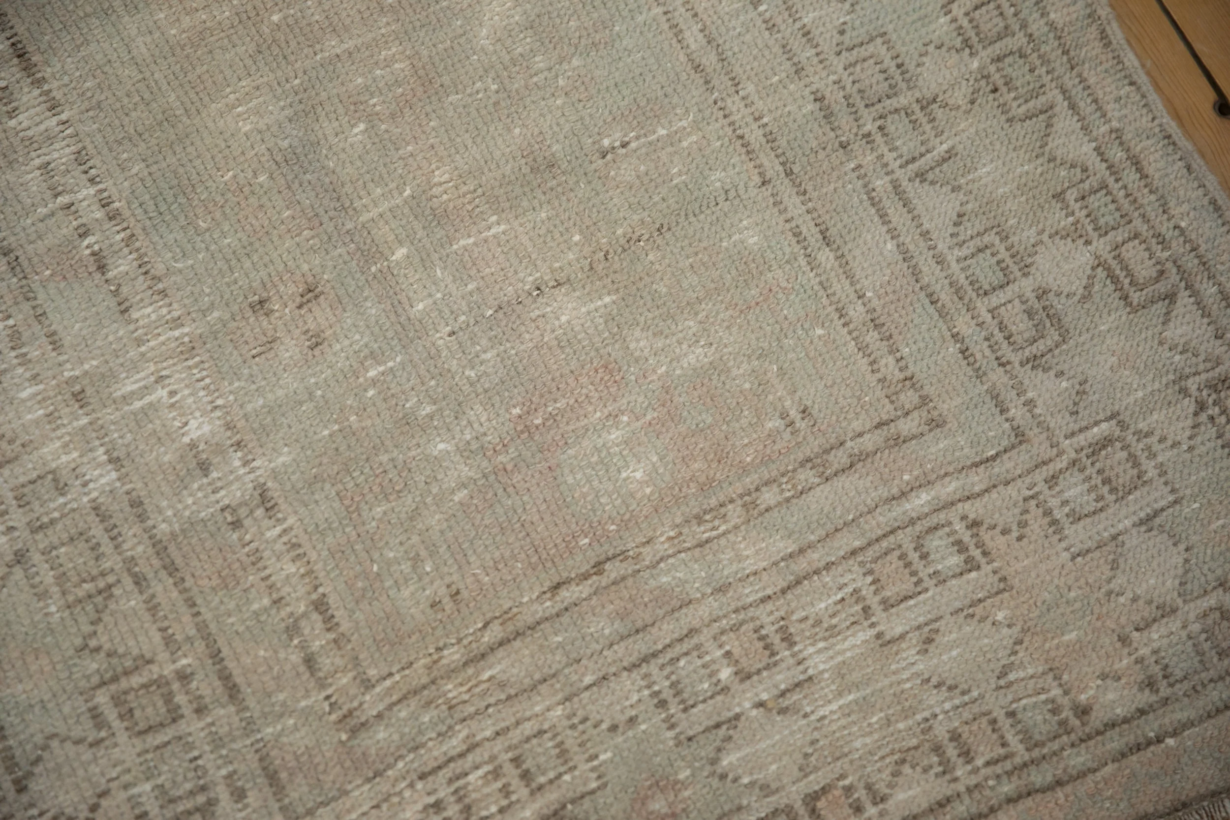 3x5.5 Vintage Distressed Oushak Rug - Image 6