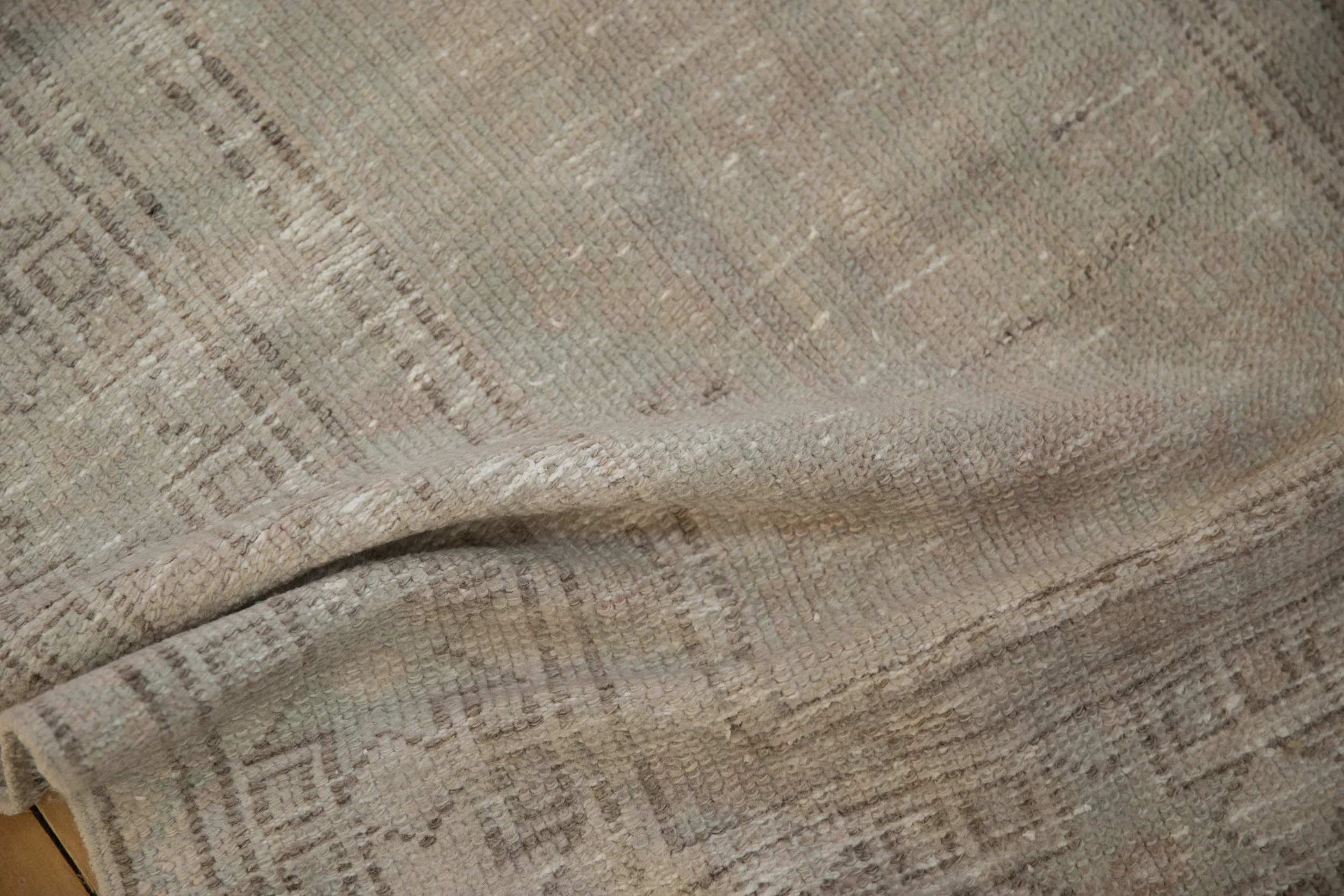 3x5.5 Vintage Distressed Oushak Rug - Image 7