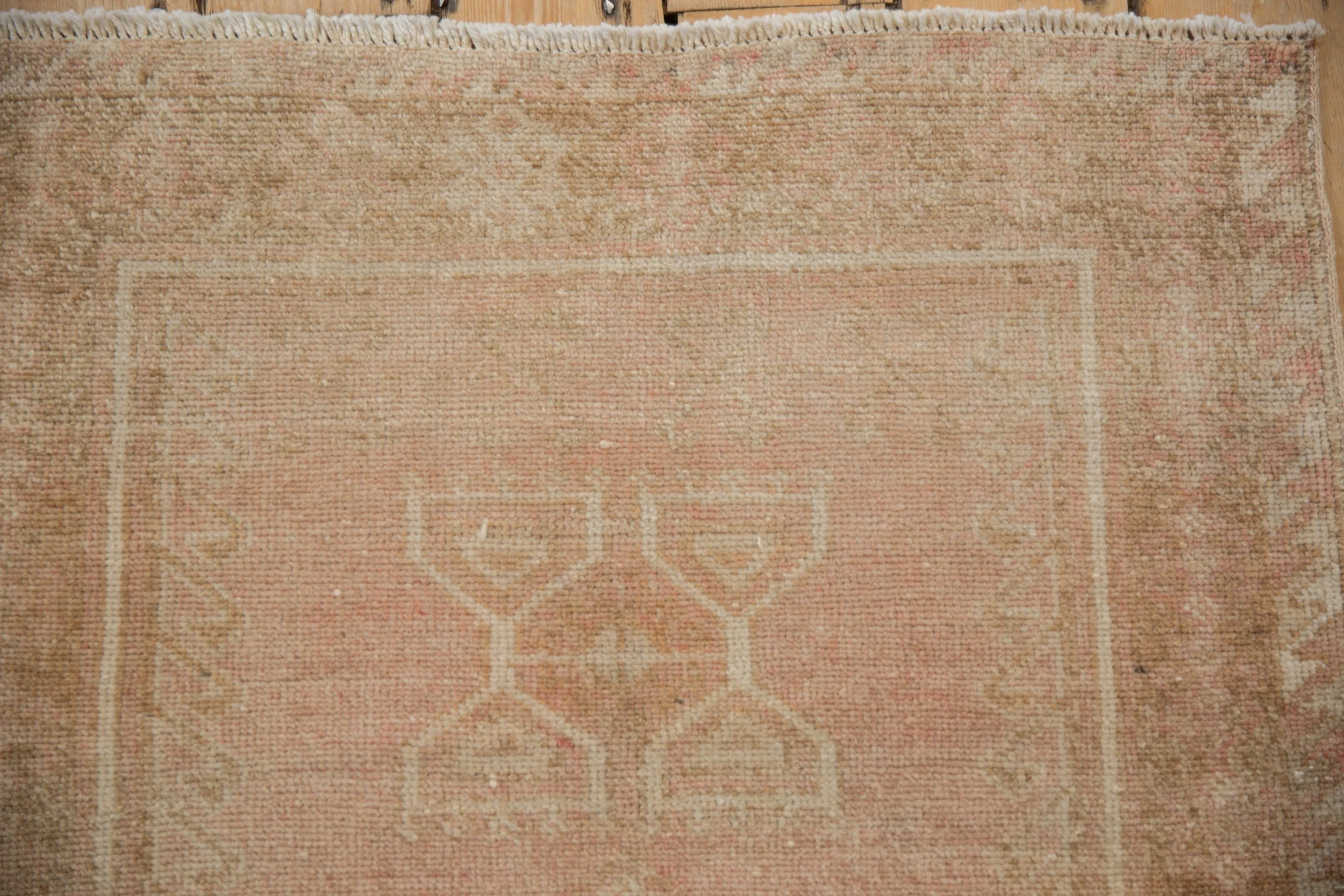 3x5.5 Vintage Distressed Oushak Rug - Image 6