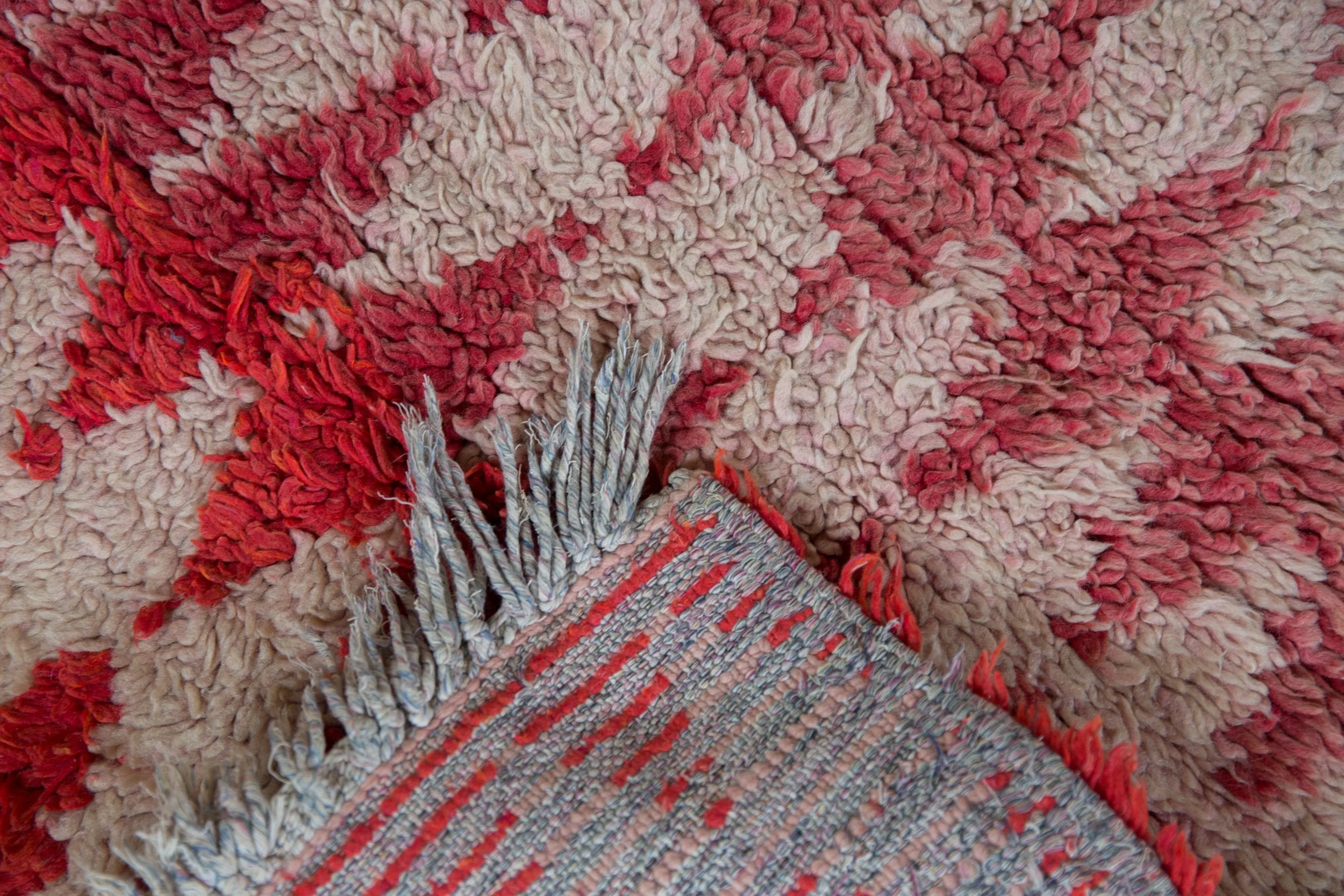 3x5.5 Vintage Moroccan Rug - Image 8