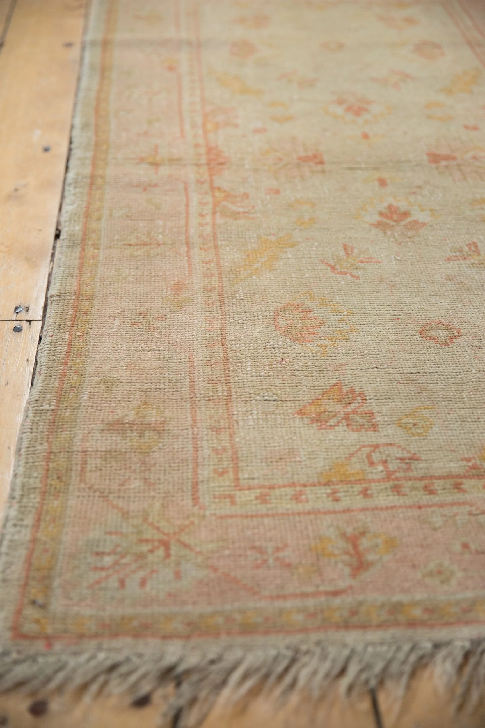 3x5.5 Vintage Oushak Rug - Image 4